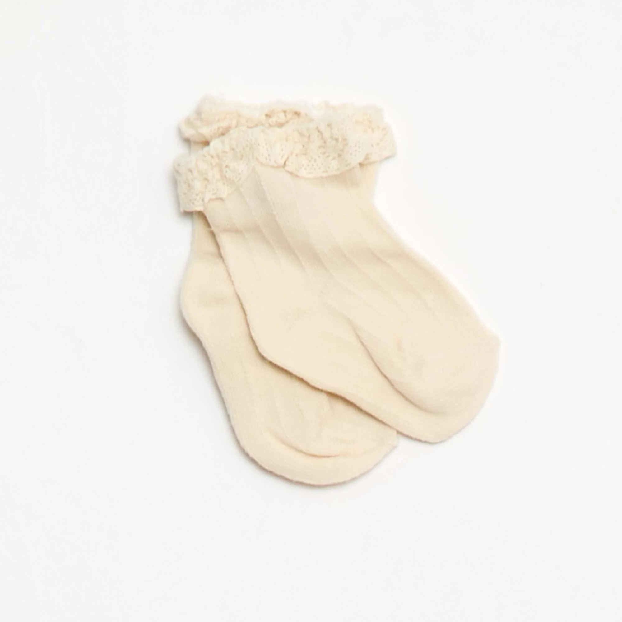 Snuggly Knit Leggings BEIGE - Image 3
