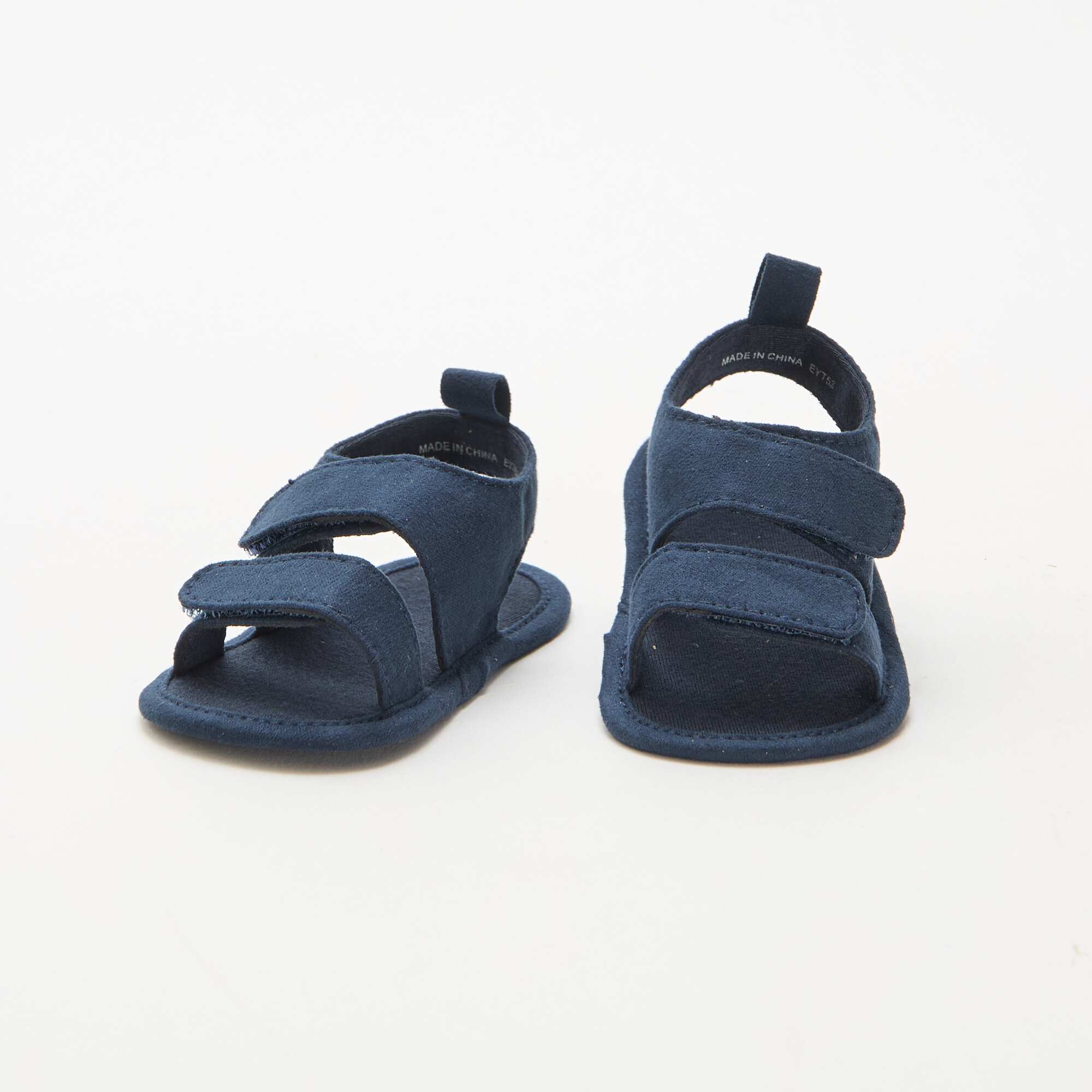 Soft Sandals with 2 Straps BLUE - Image 5