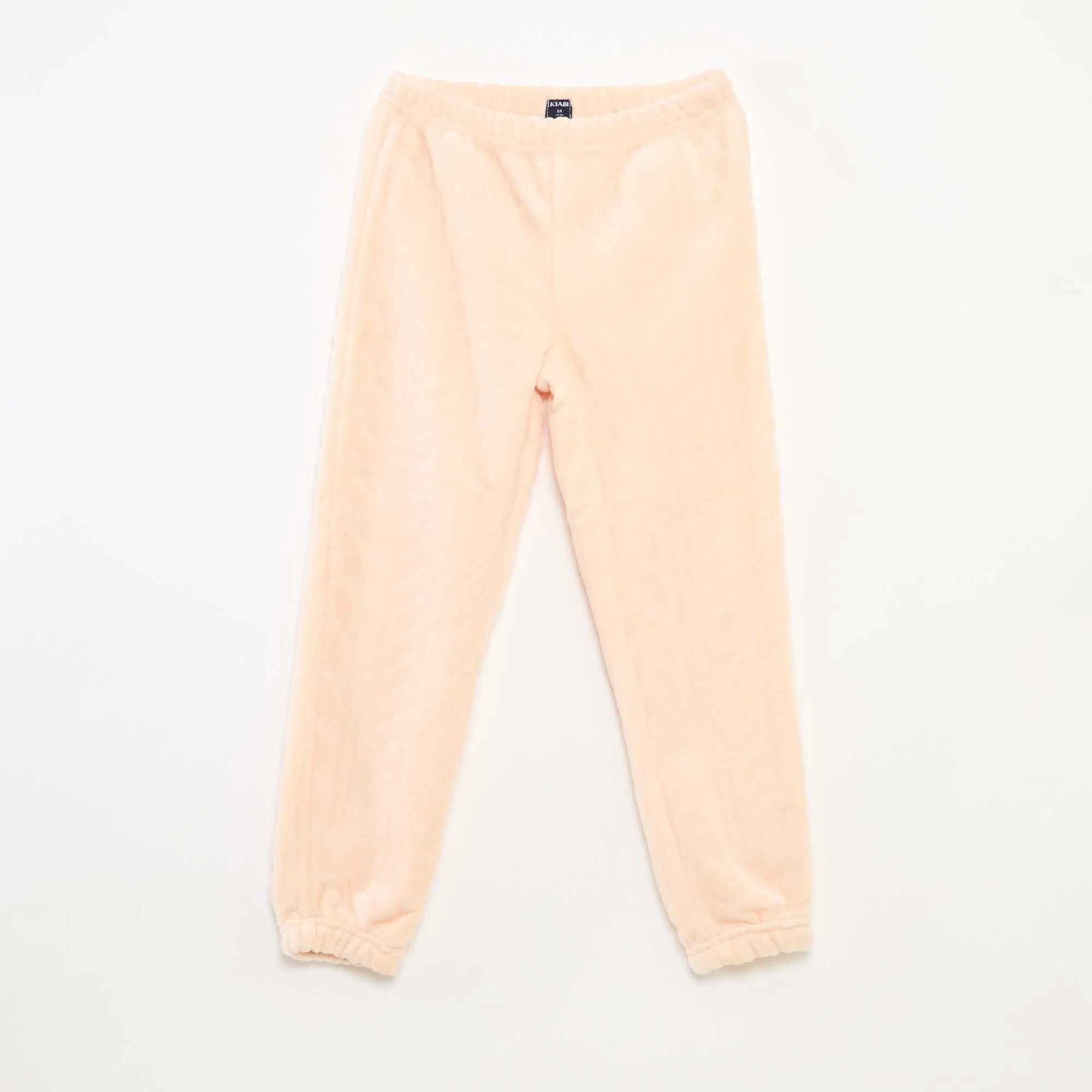 Soft Solid Pajama Set PINK - Image 4
