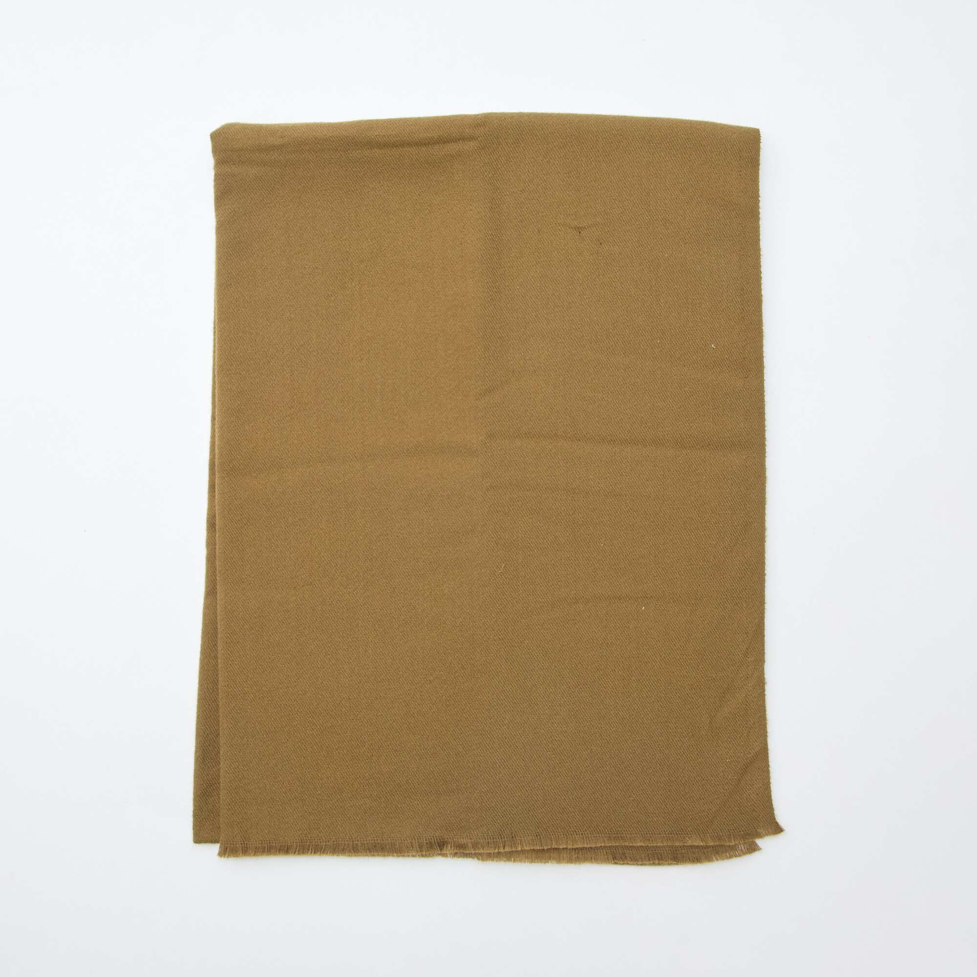 Soft warm knit scarf KHAKI - Image 2