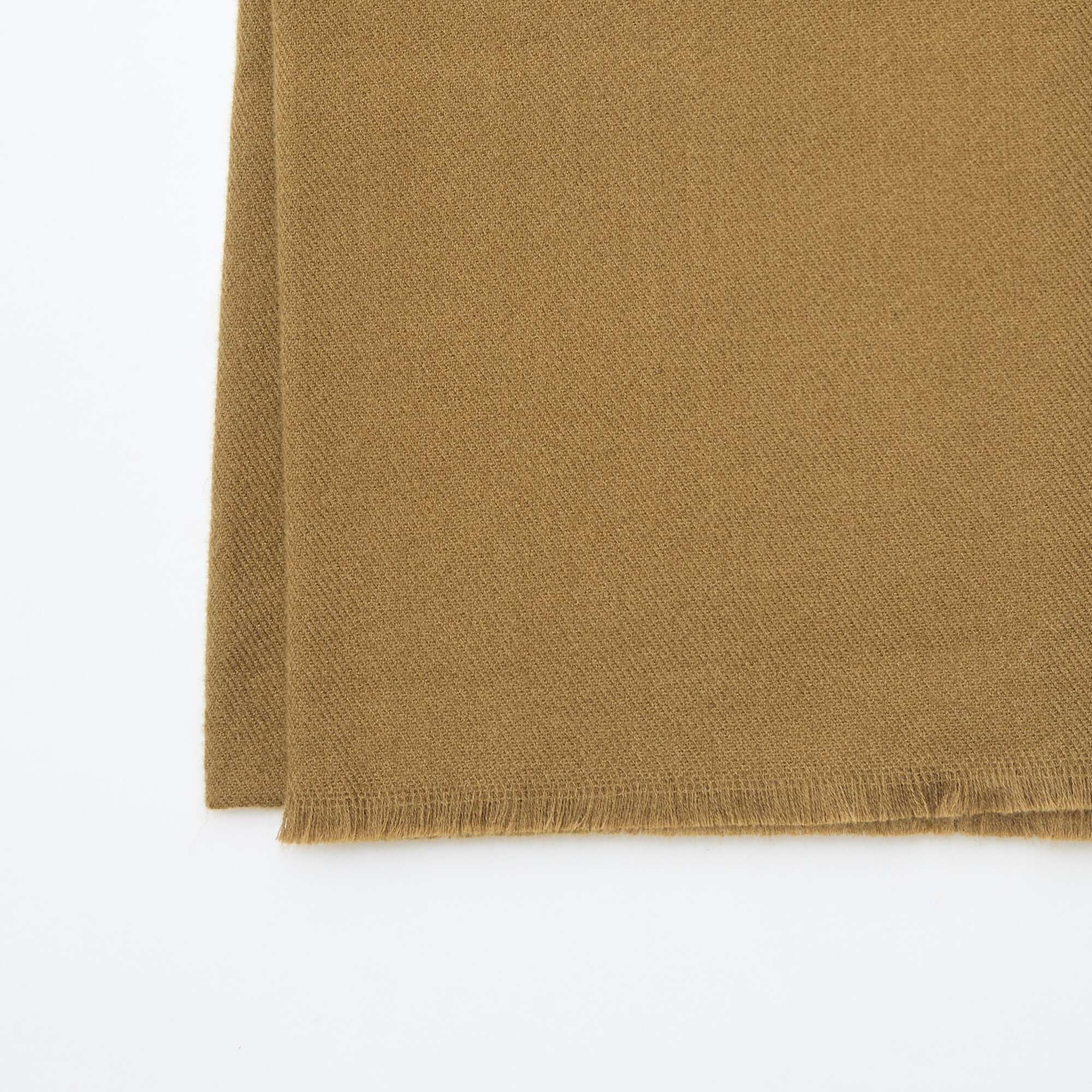 Soft warm knit scarf KHAKI - Image 3