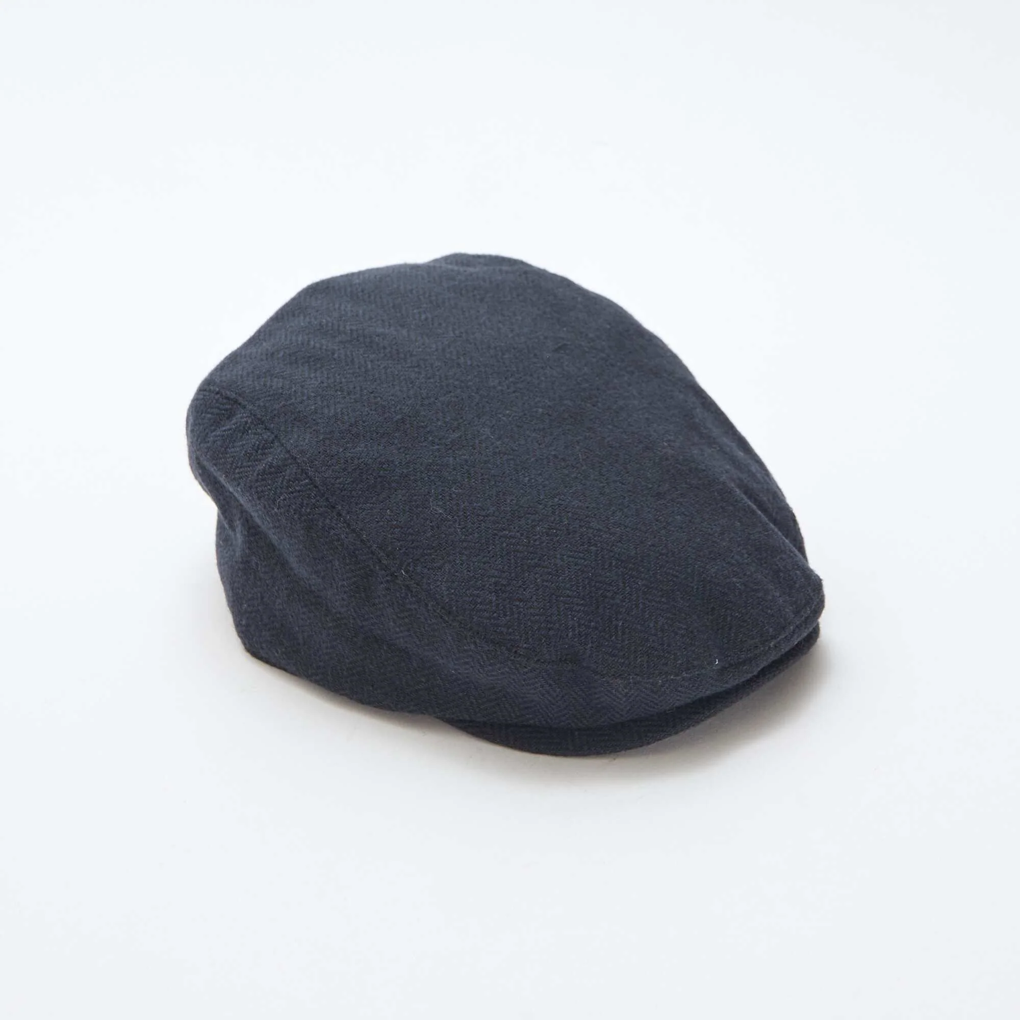 Solid-Color Newsboy Cap BLUE