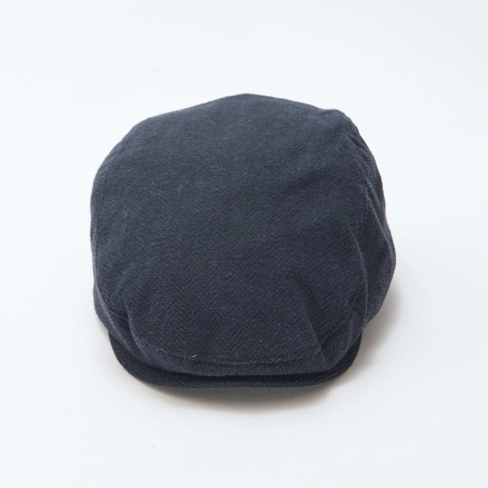 Solid-Color Newsboy Cap BLUE - Image 2