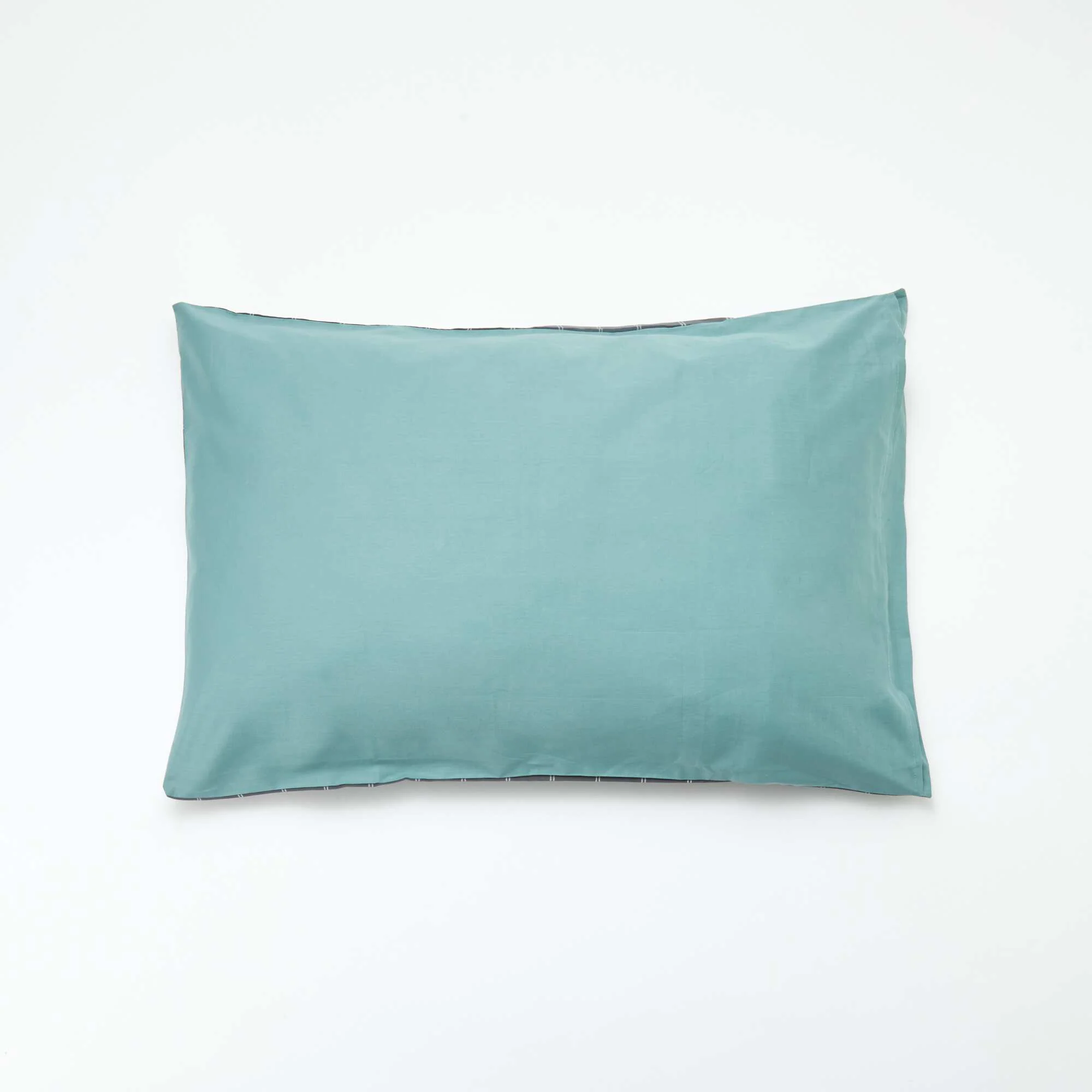 Solid Pillowcase (50 x 70 cm) - Kiabi Home GREY - Image 2