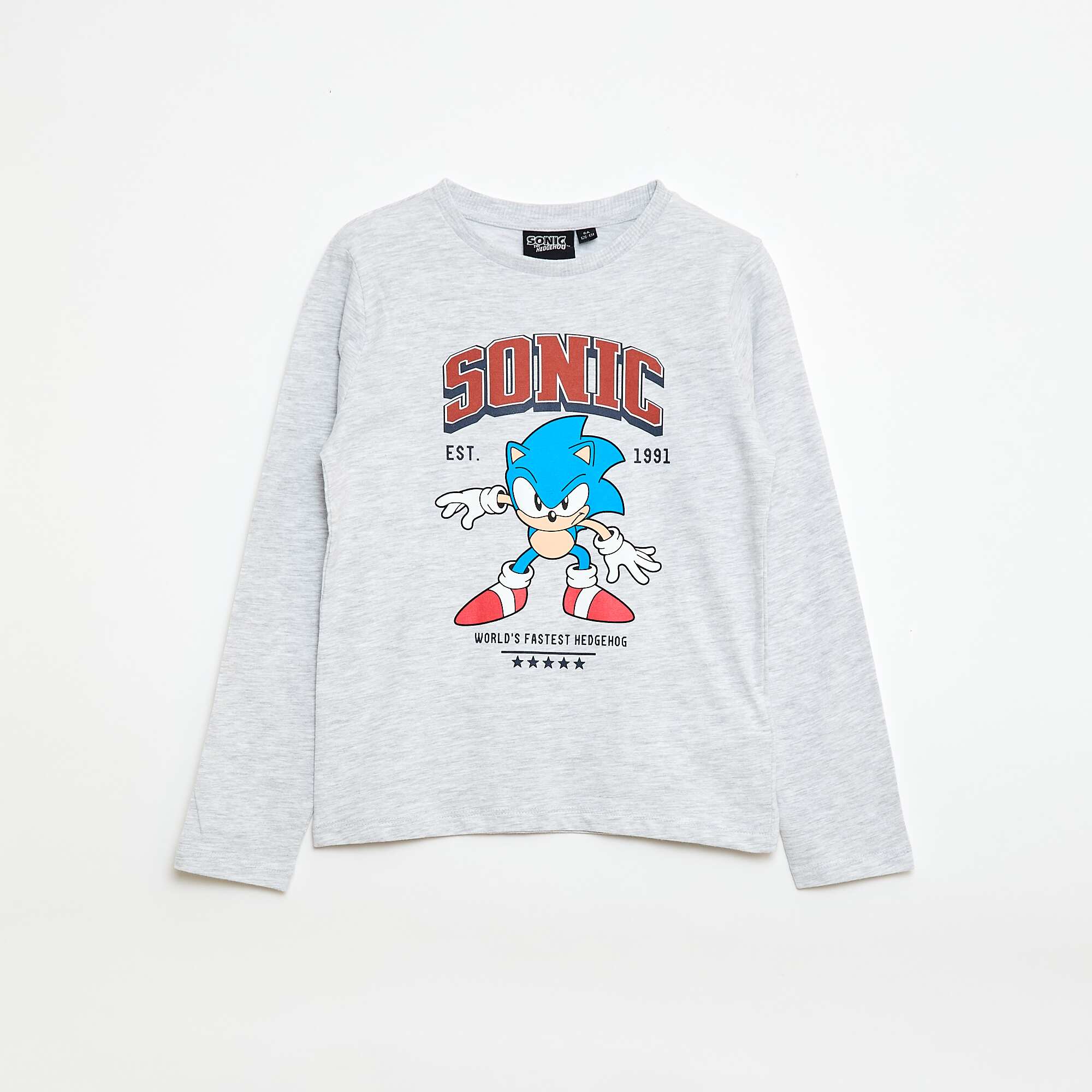 Sonic Long Pyjama Set - 2 pieces BLUE - Image 3