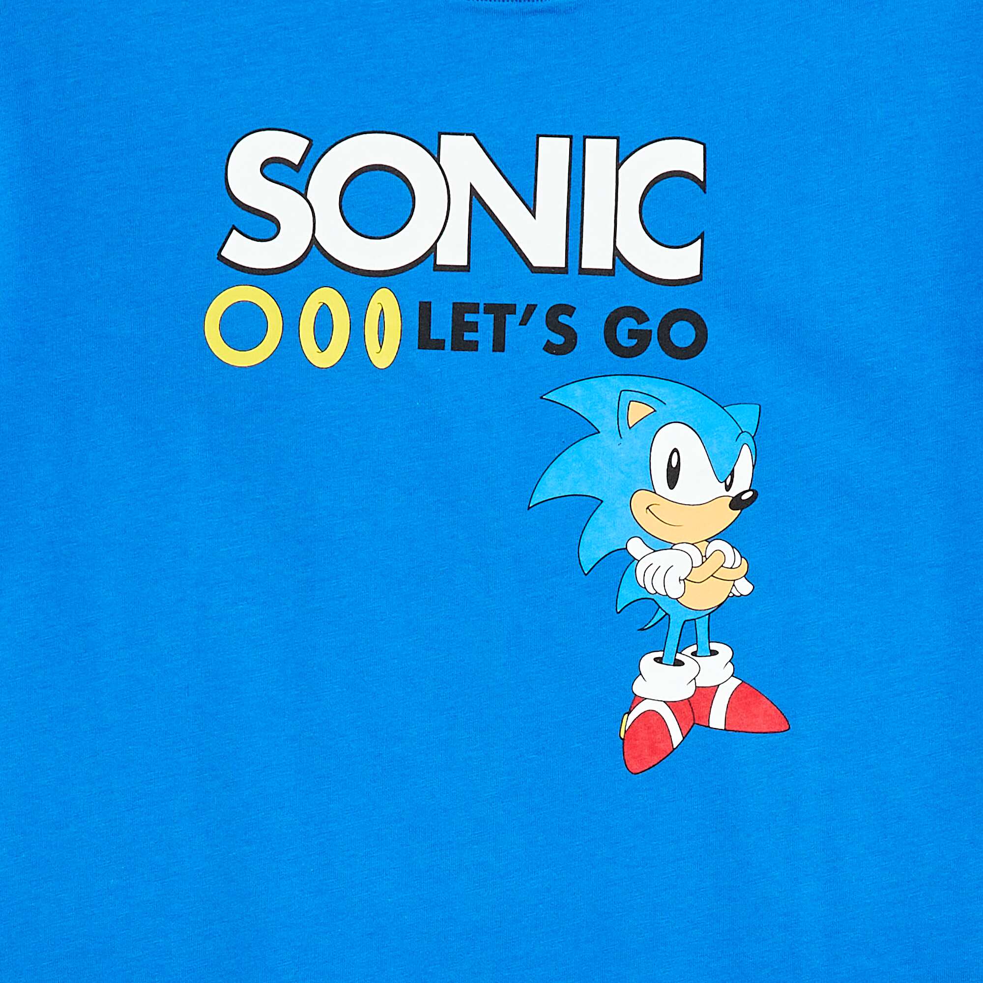 Sonic Short-Sleeve T-Shirt BLUE - Image 3