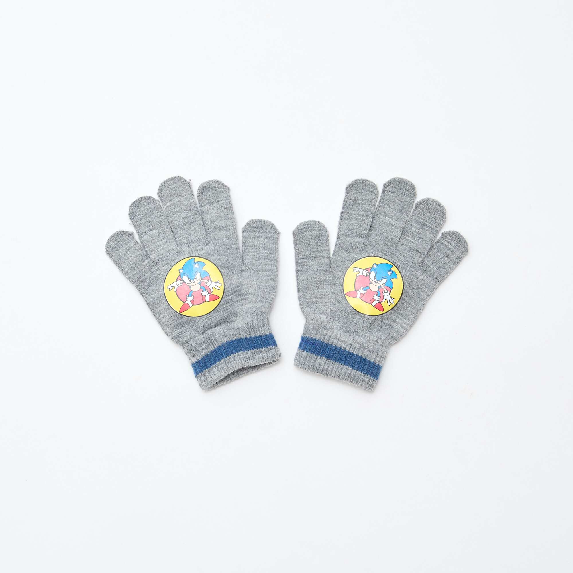 Sonic the Hedgehog Gloves GREY