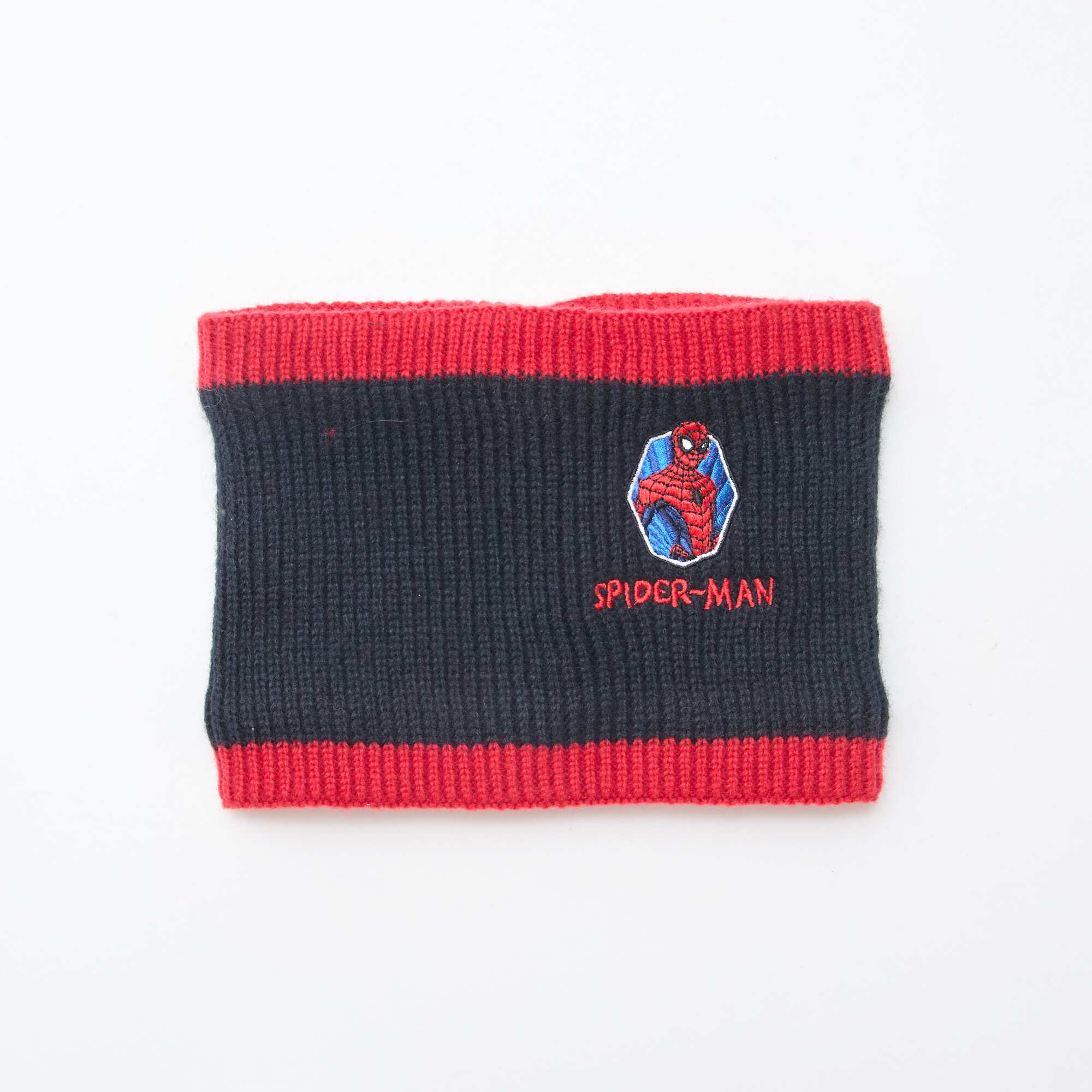 Spiderman' 'Marvel' Beanie + Snood Set BLACK - Image 3