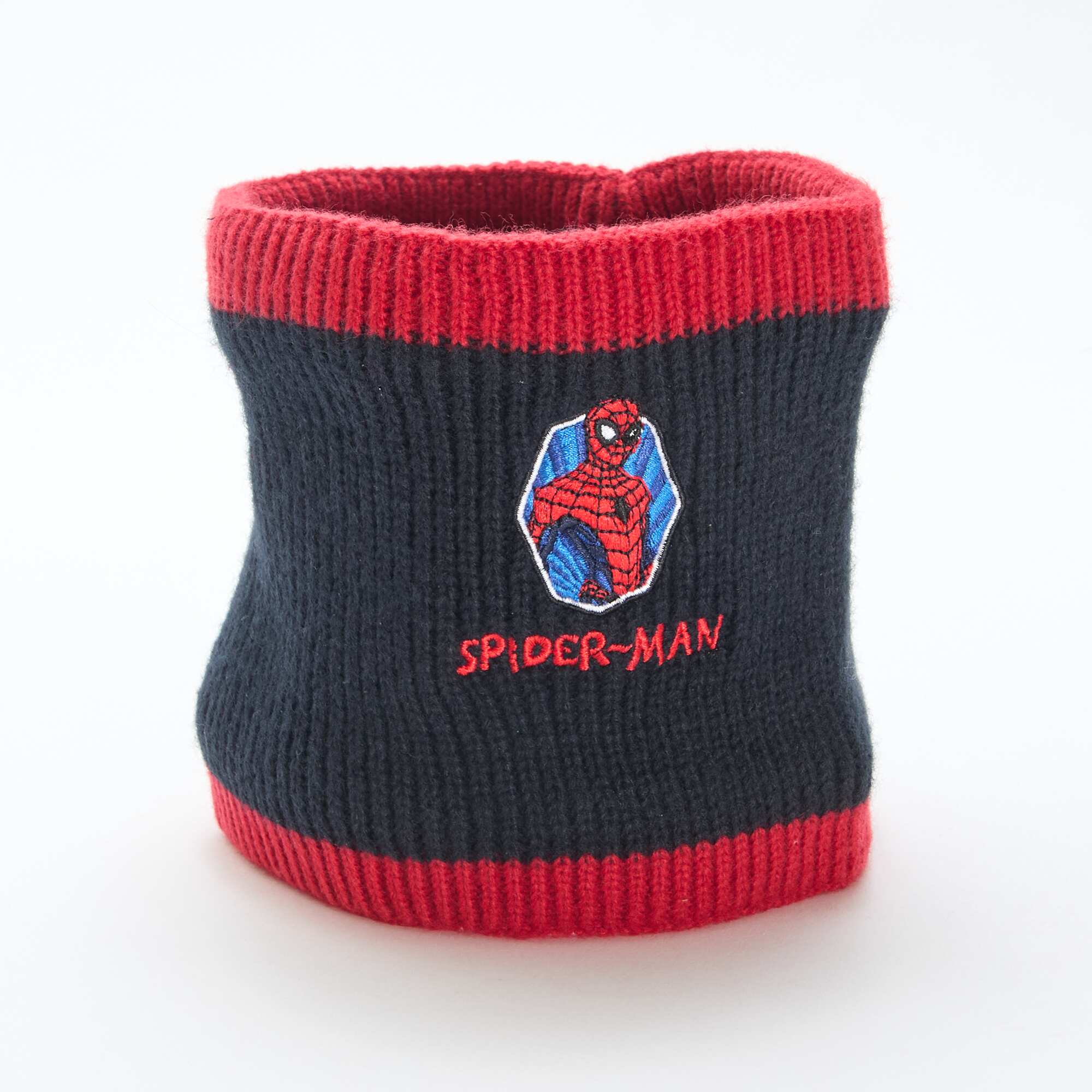 Spiderman' 'Marvel' Beanie + Snood Set BLACK - Image 4