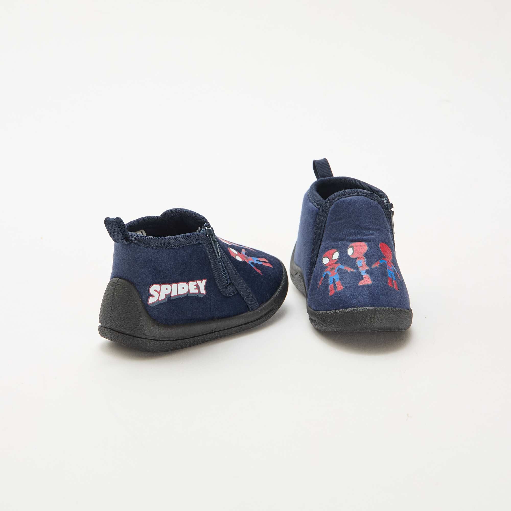 Spidey Zipped Slippers RED - Image 5