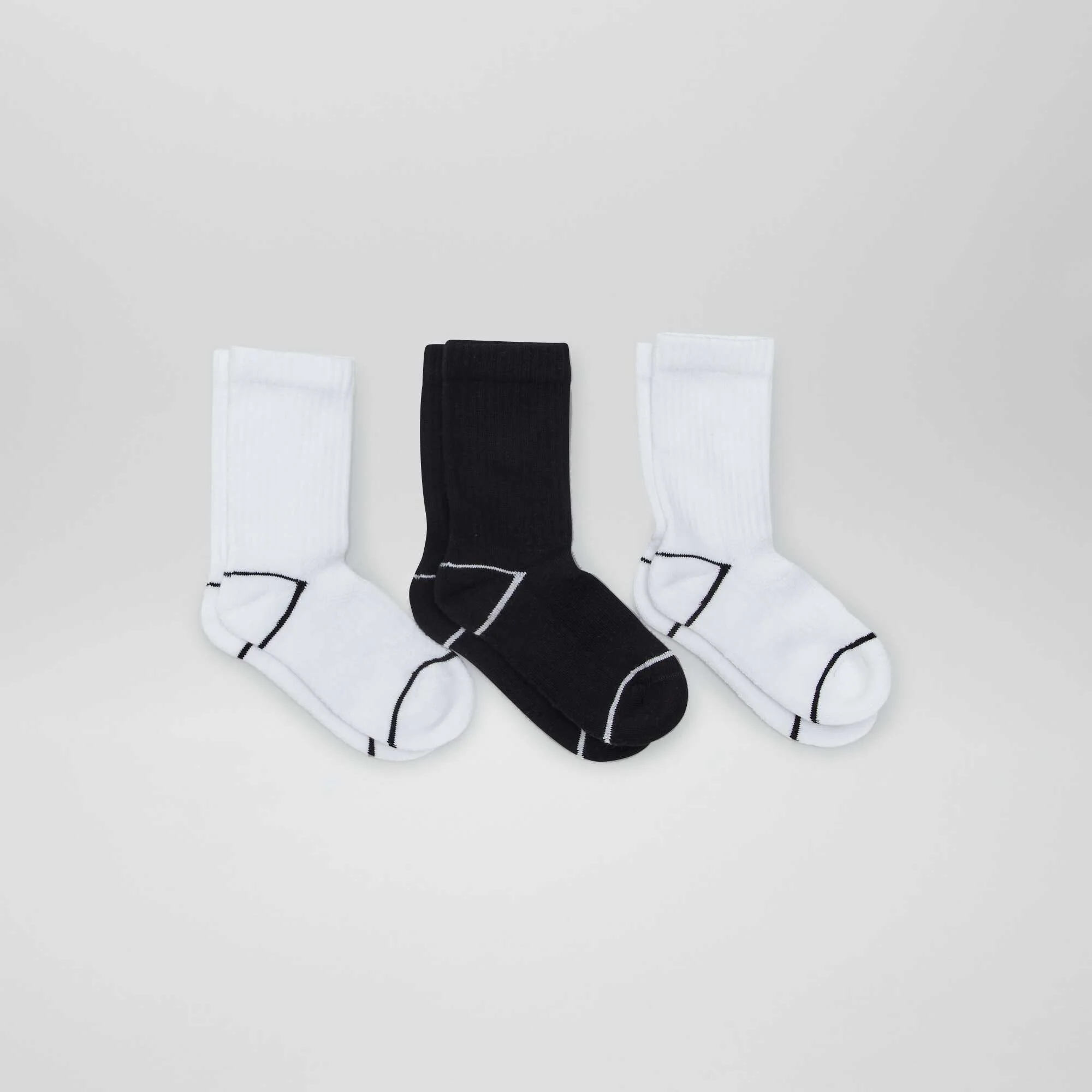 Sports socks WHITE - Image 2