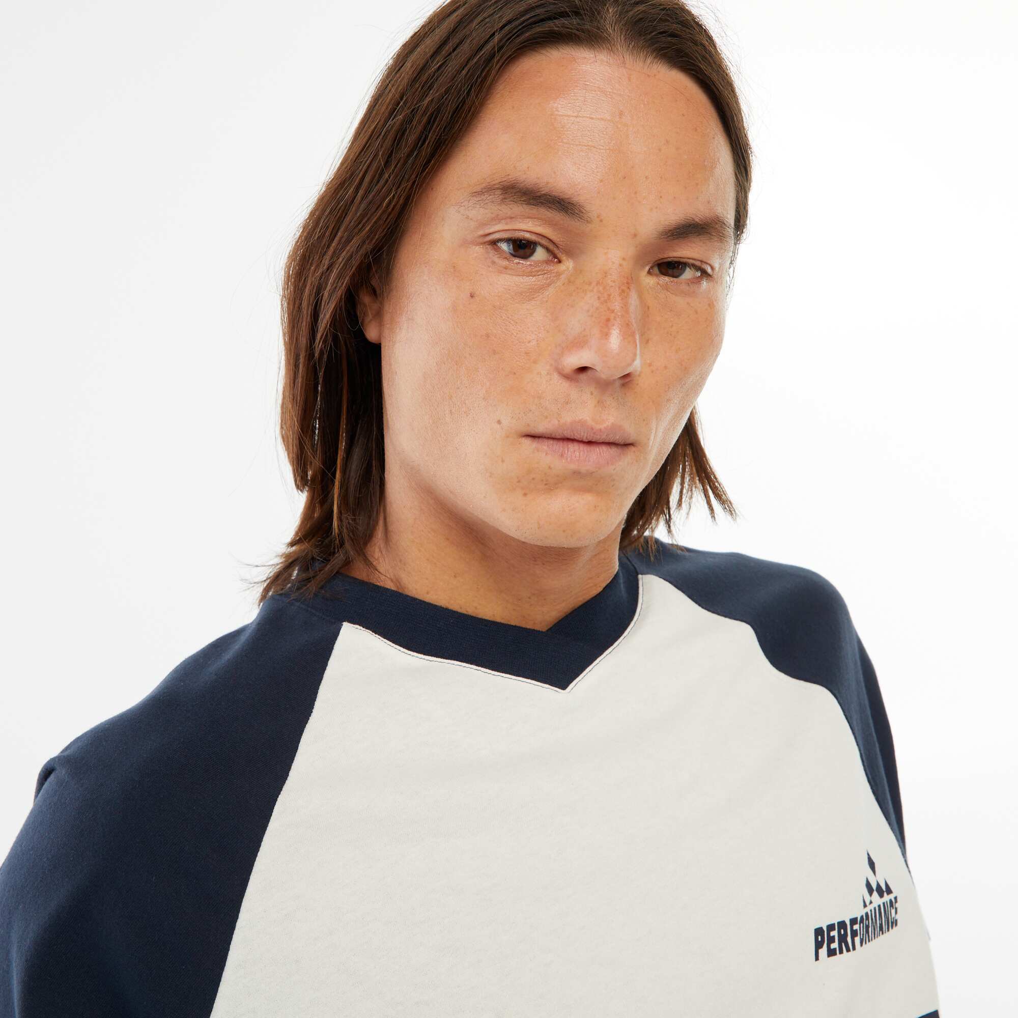 Sporty Los Angeles print T-shirt BLUE - Image 5