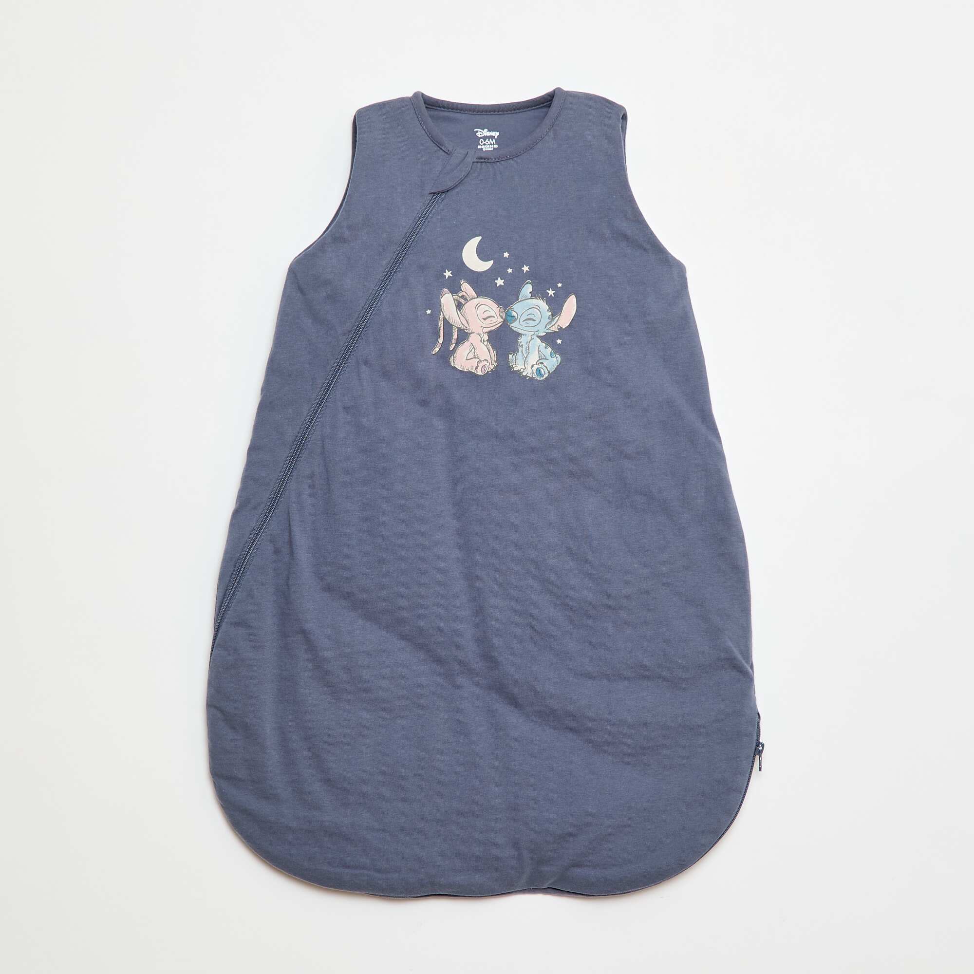 Stitch Cotton Sleeping Bag BLUE - Image 3