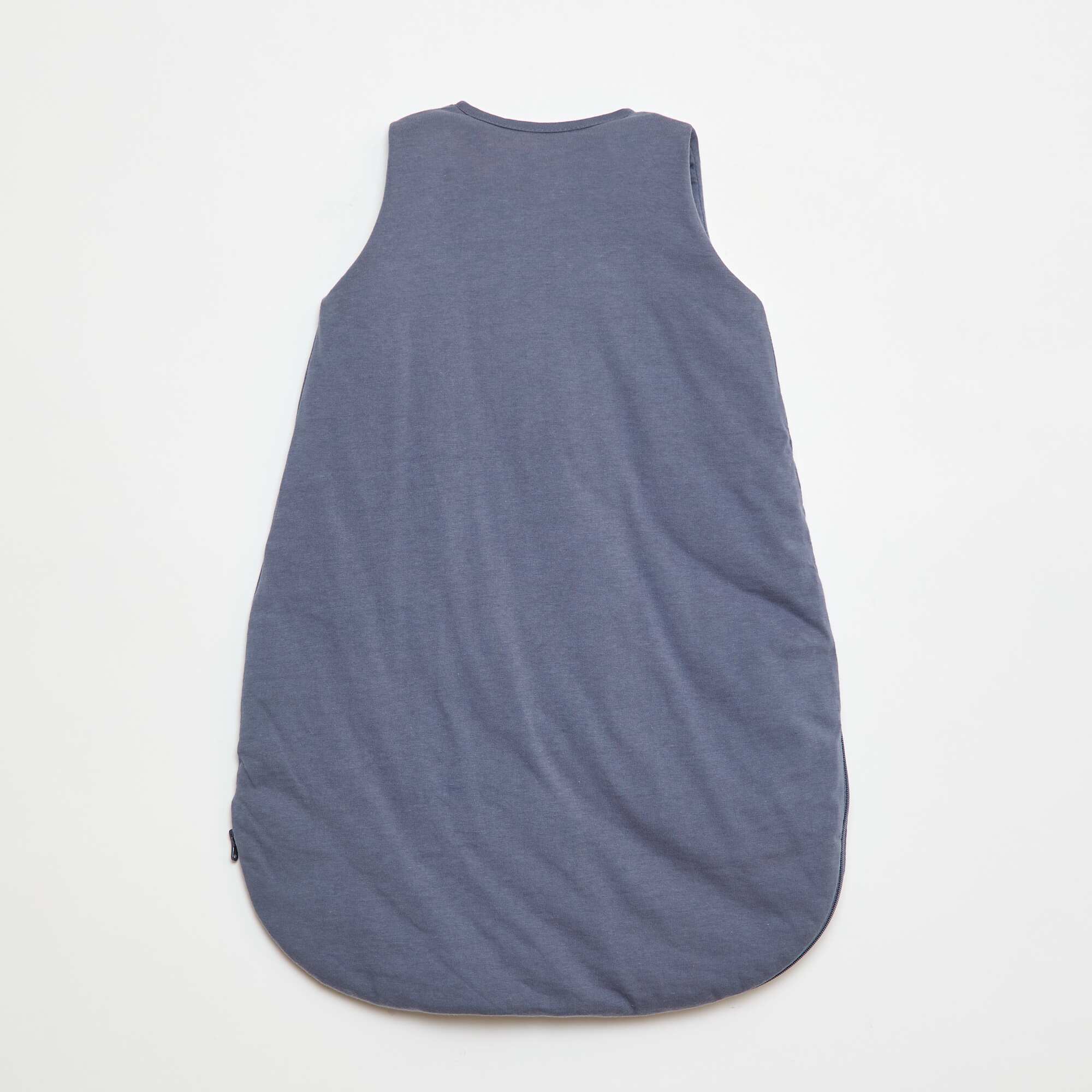 Stitch Cotton Sleeping Bag BLUE - Image 4