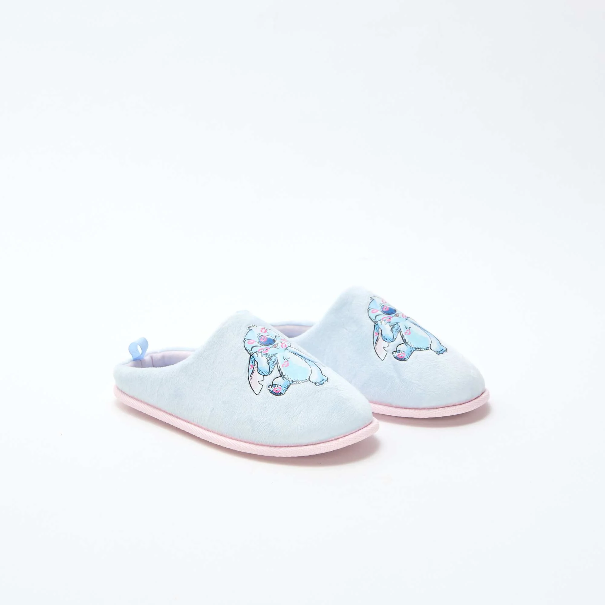 Stitch Mule Slippers BLUE