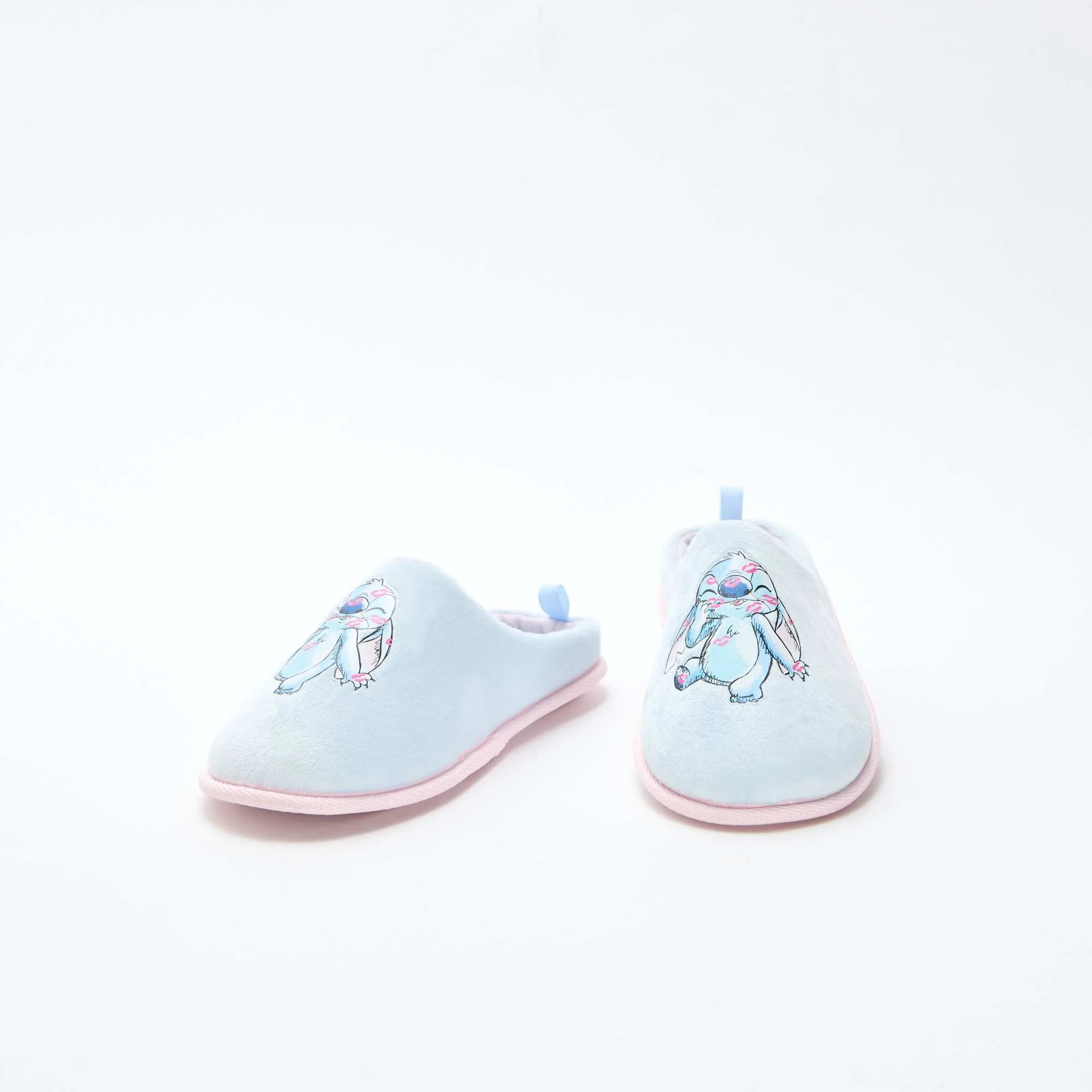 Stitch Mule Slippers BLUE - Image 5