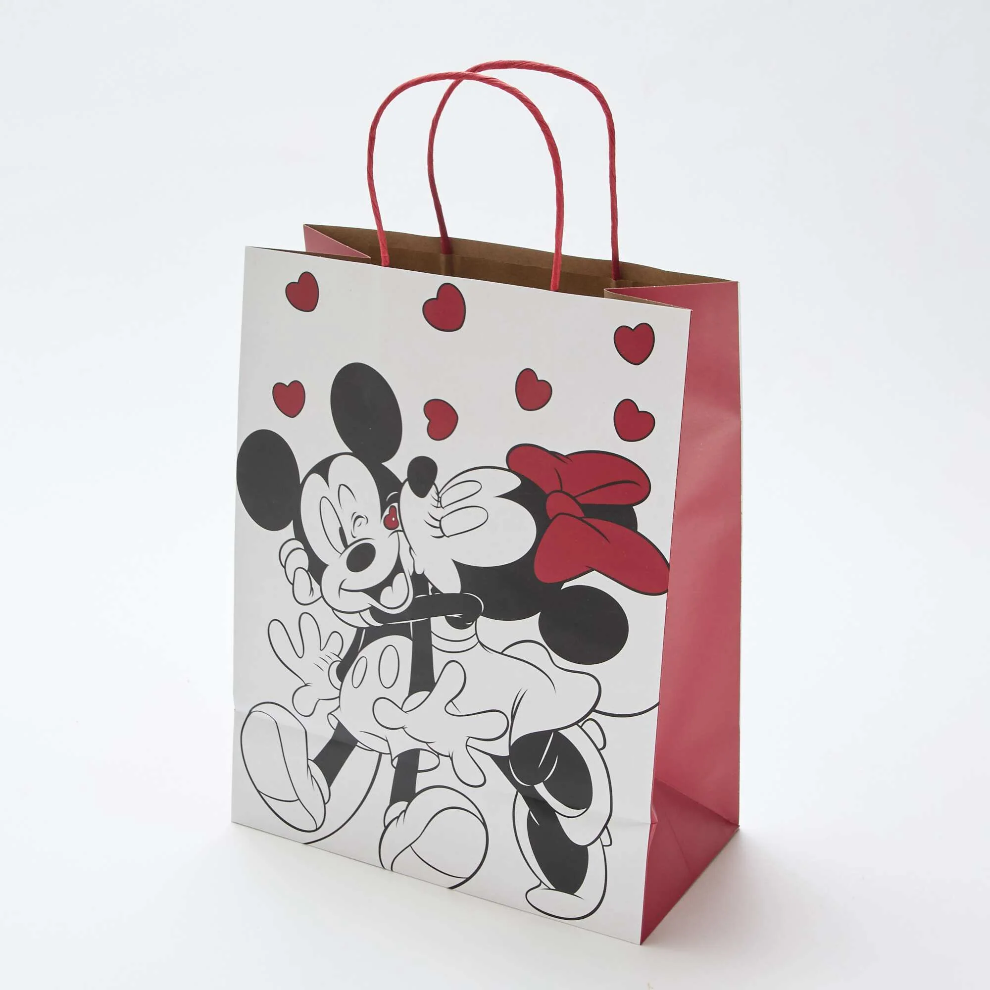 'Stitch' paper gift bag BEIGE