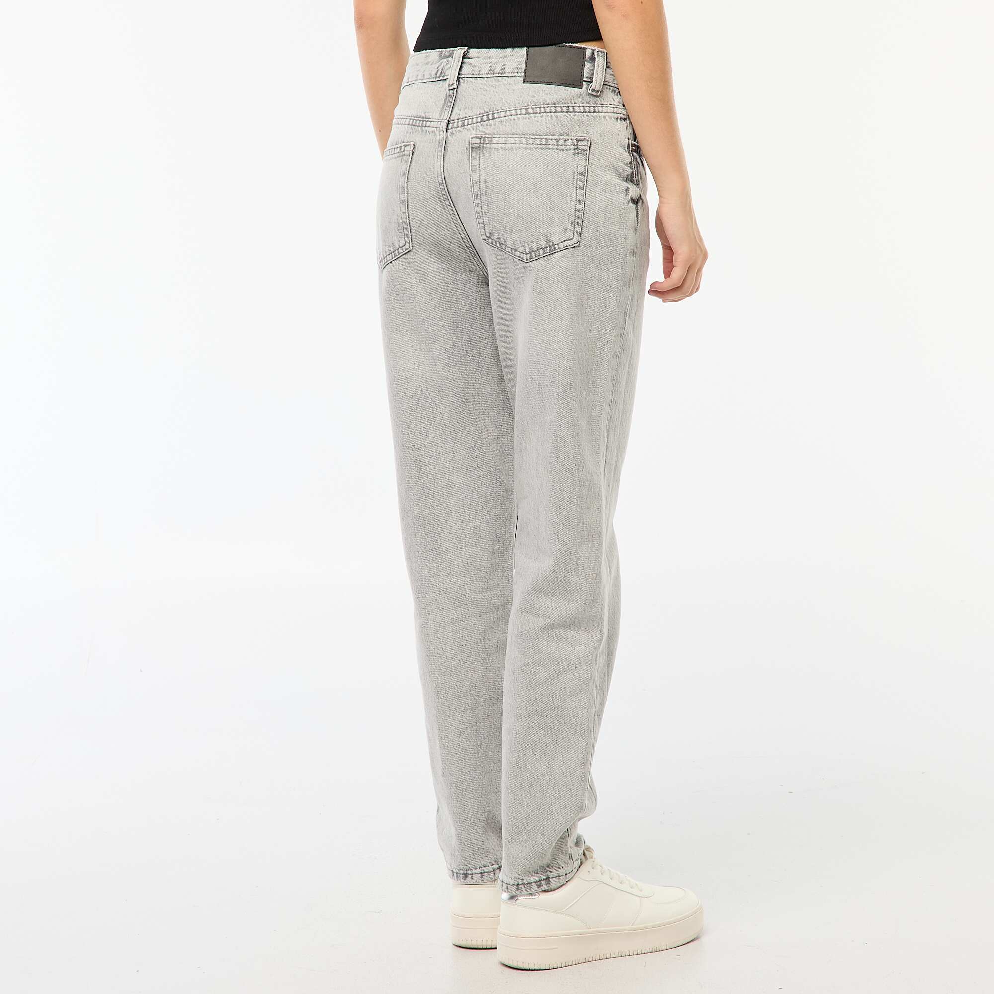 Straight-leg jeans GREY - Image 5