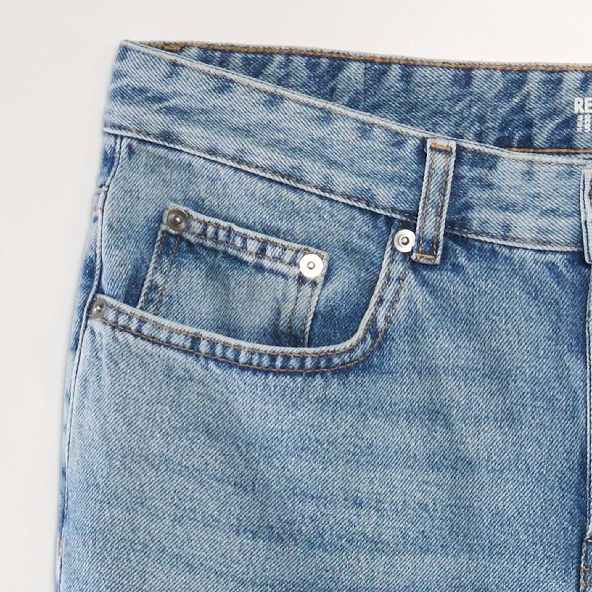 Straight-leg jeans - L32 BLUE - Image 3