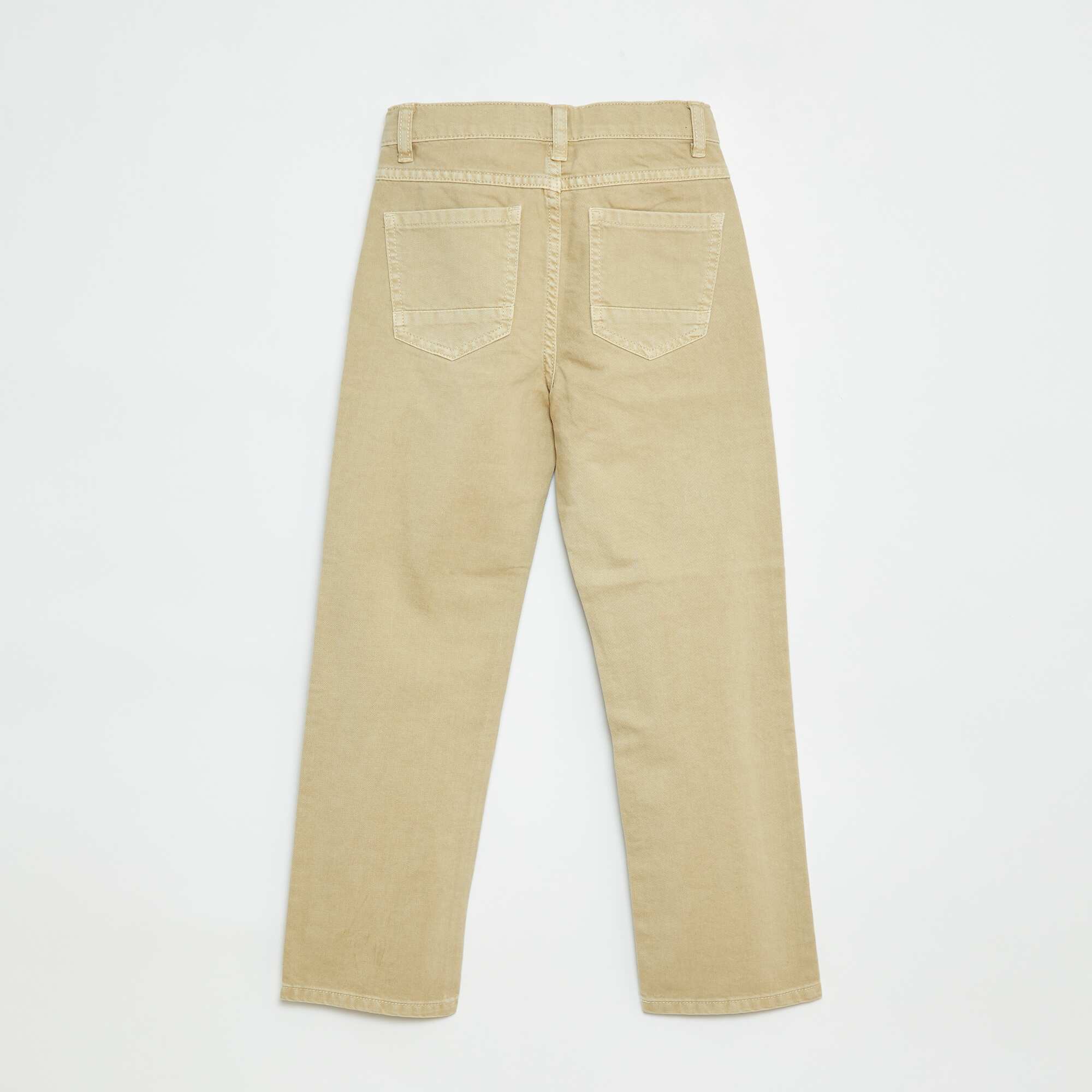 Straight-leg trousers - regular fit with 5 pockets WHITE - Image 2