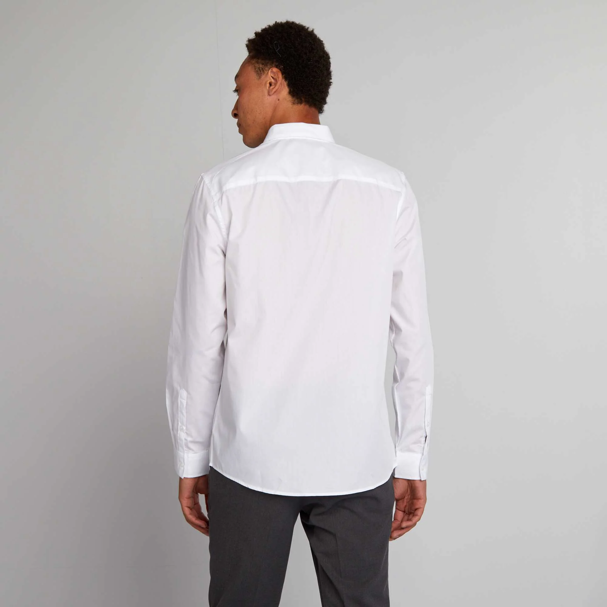Straight white shirt White - Image 3