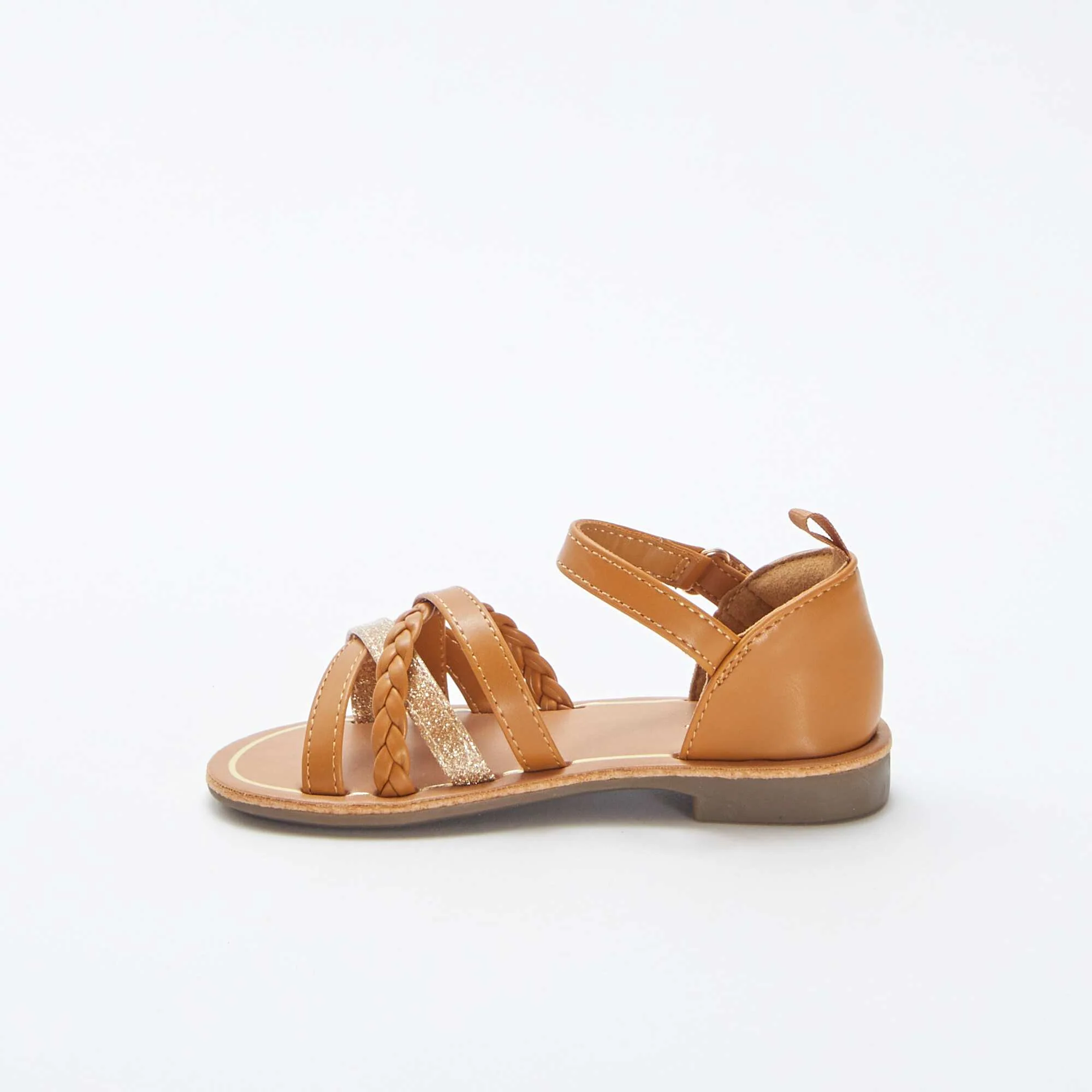 Strappy sandals YELLOW - Image 4