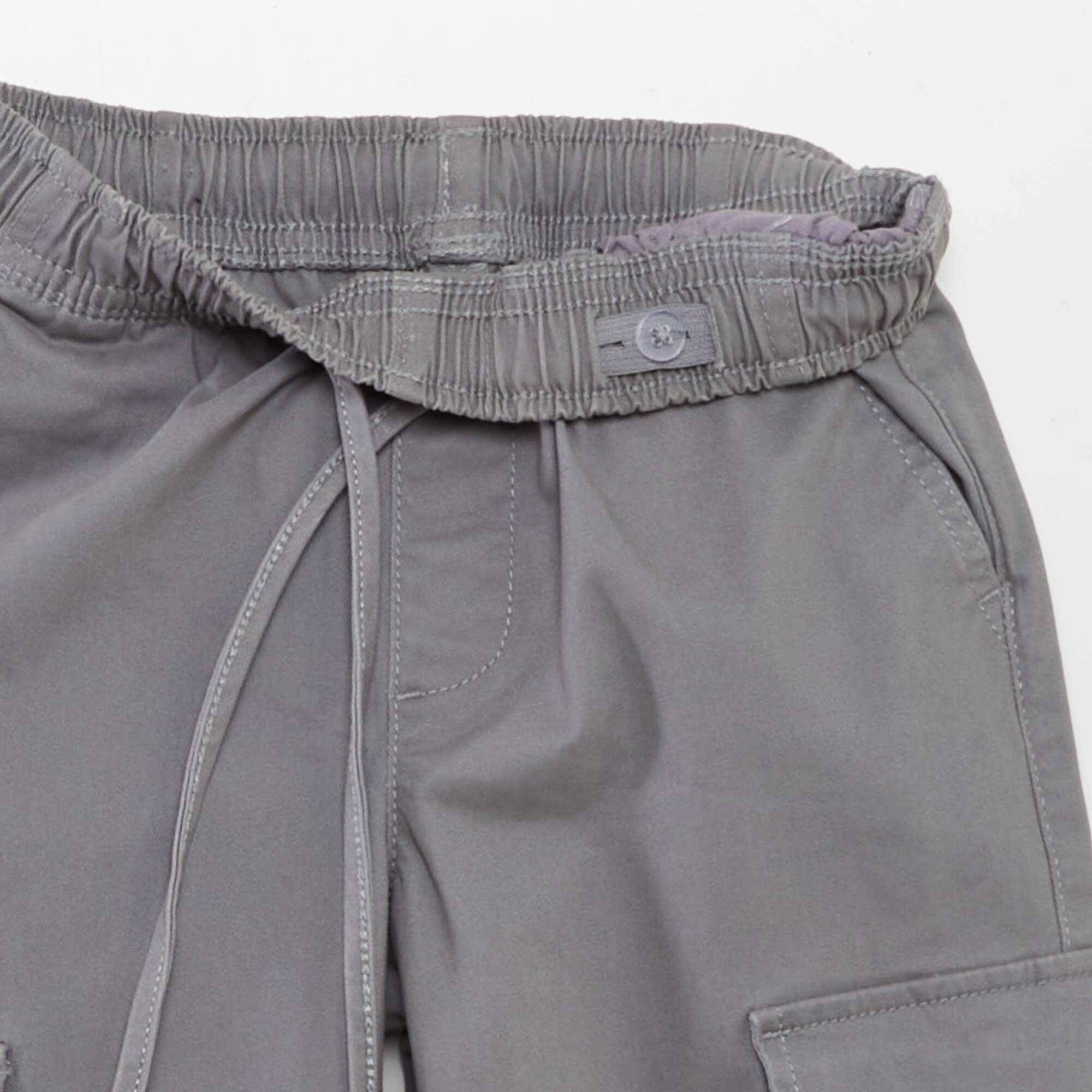 Stretchy multi-pocket trousers GREY - Image 4