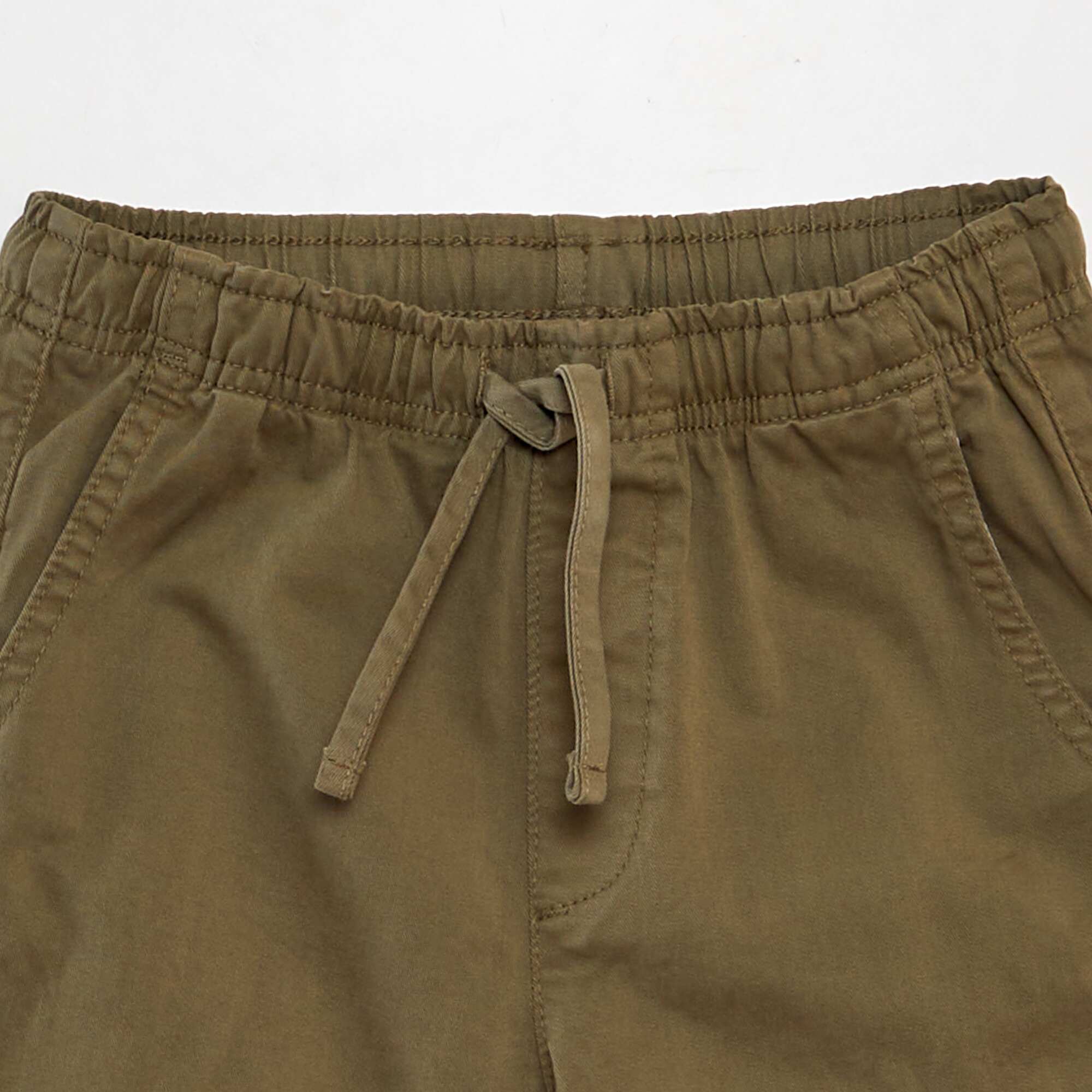 Stretchy multi-pocket trousers KHAKI - Image 4