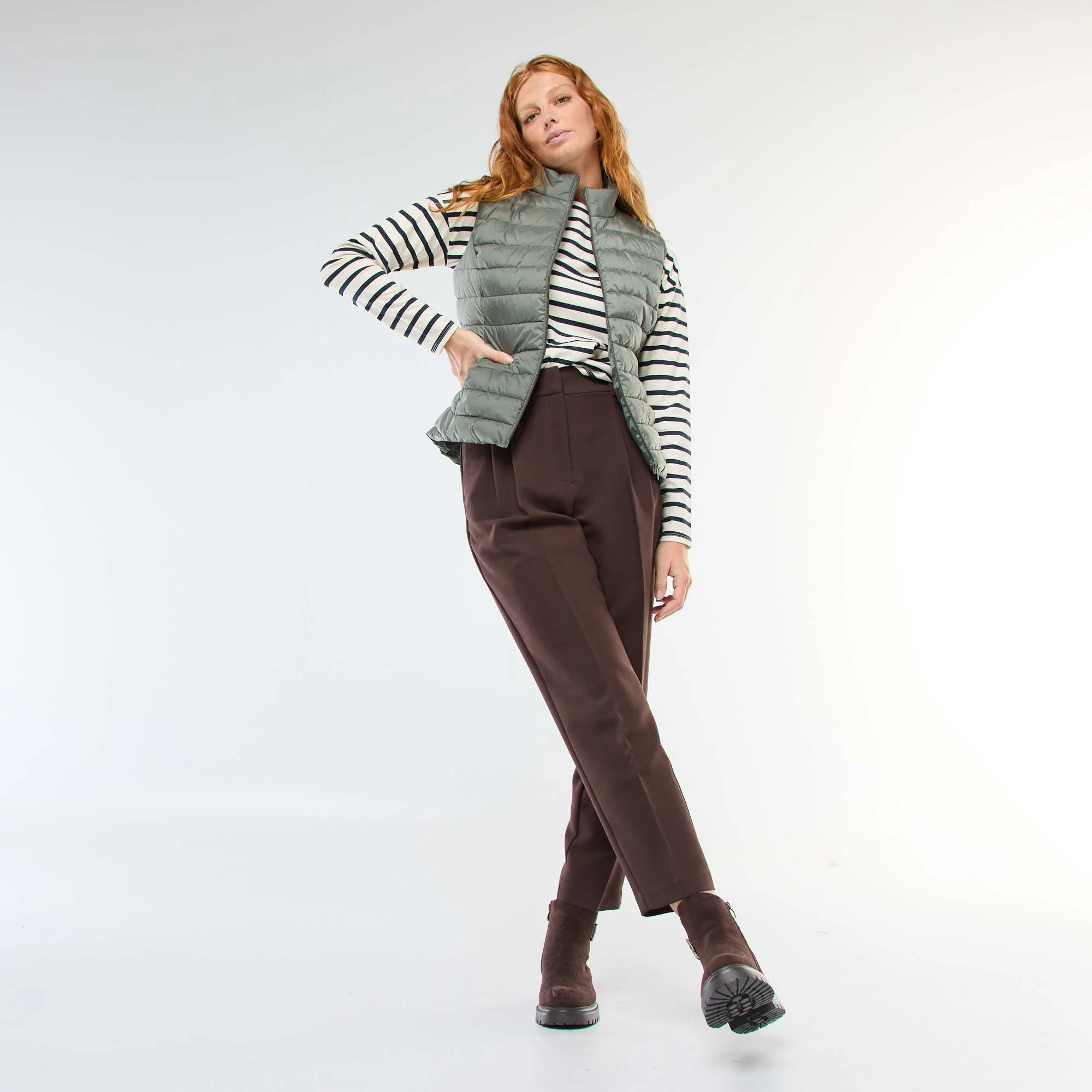 Striped Long-Sleeve Jersey T-Shirt WHITE - Image 2