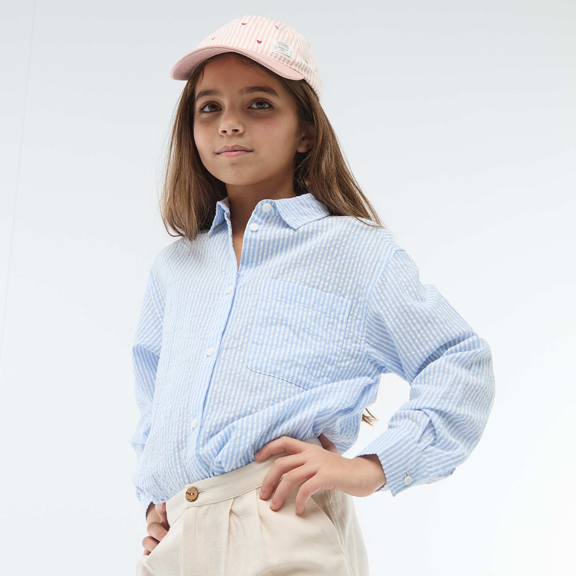Striped Shirt BLUE - Image 6