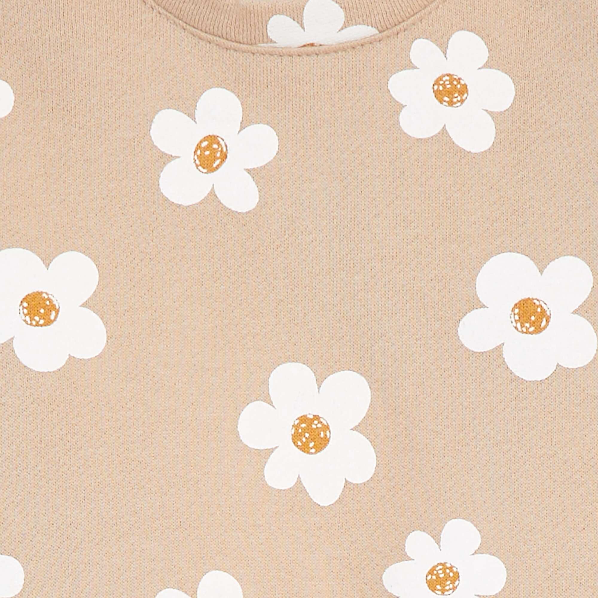Stylish printed sweater BEIGE - Image 2