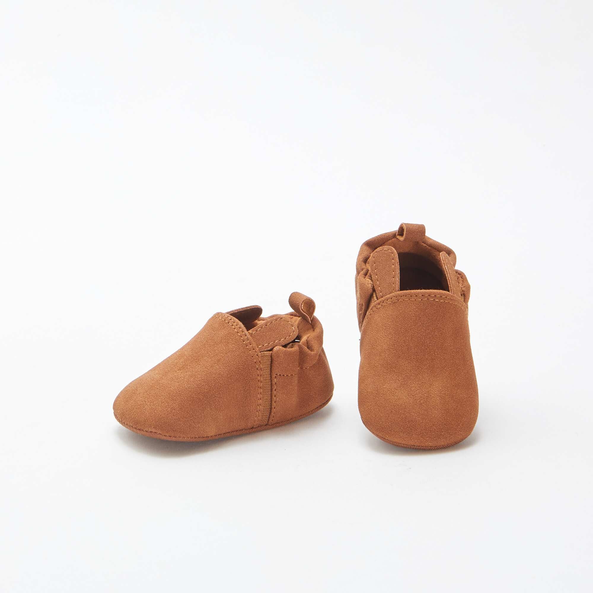 Suedette slippers with 3D ears BROWN - Image 5