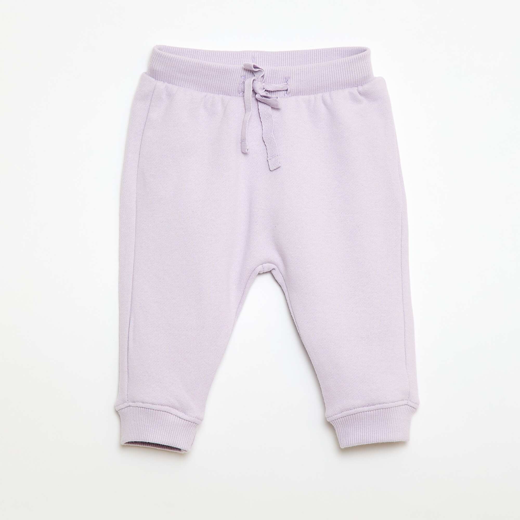 Sweatshirt and Fancy Joggers Set PURPLE - Image 5