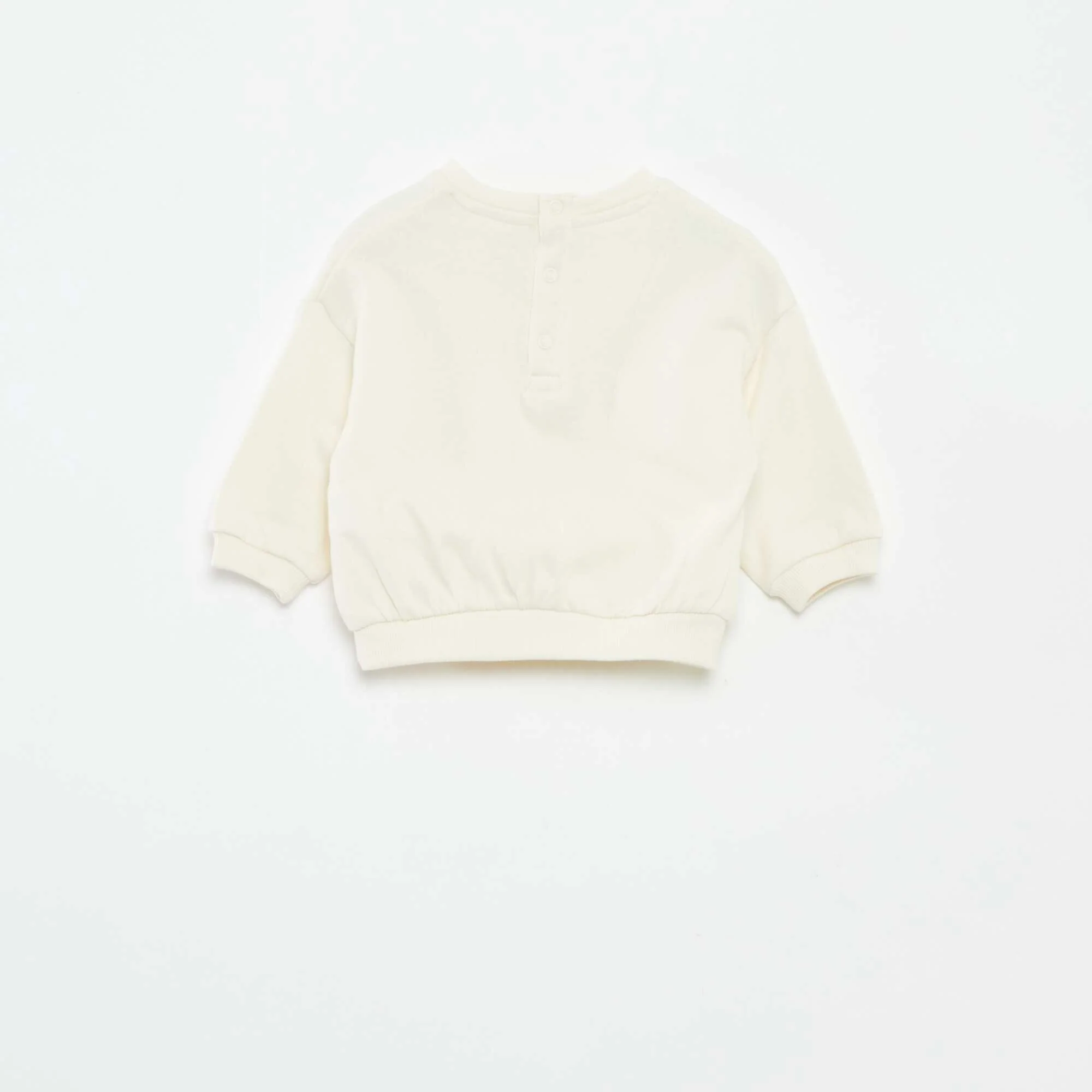 Sweatshirt and leggings jogging set - 2-piece set WHITE - Image 3