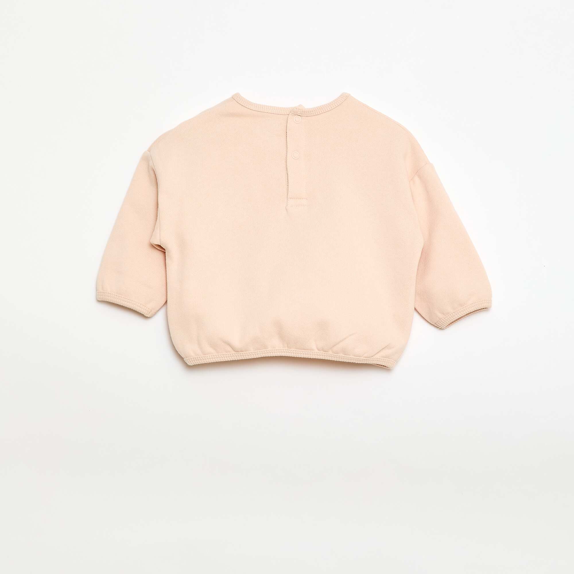 Sweatshirt and patterned joggers set PINK - Image 6