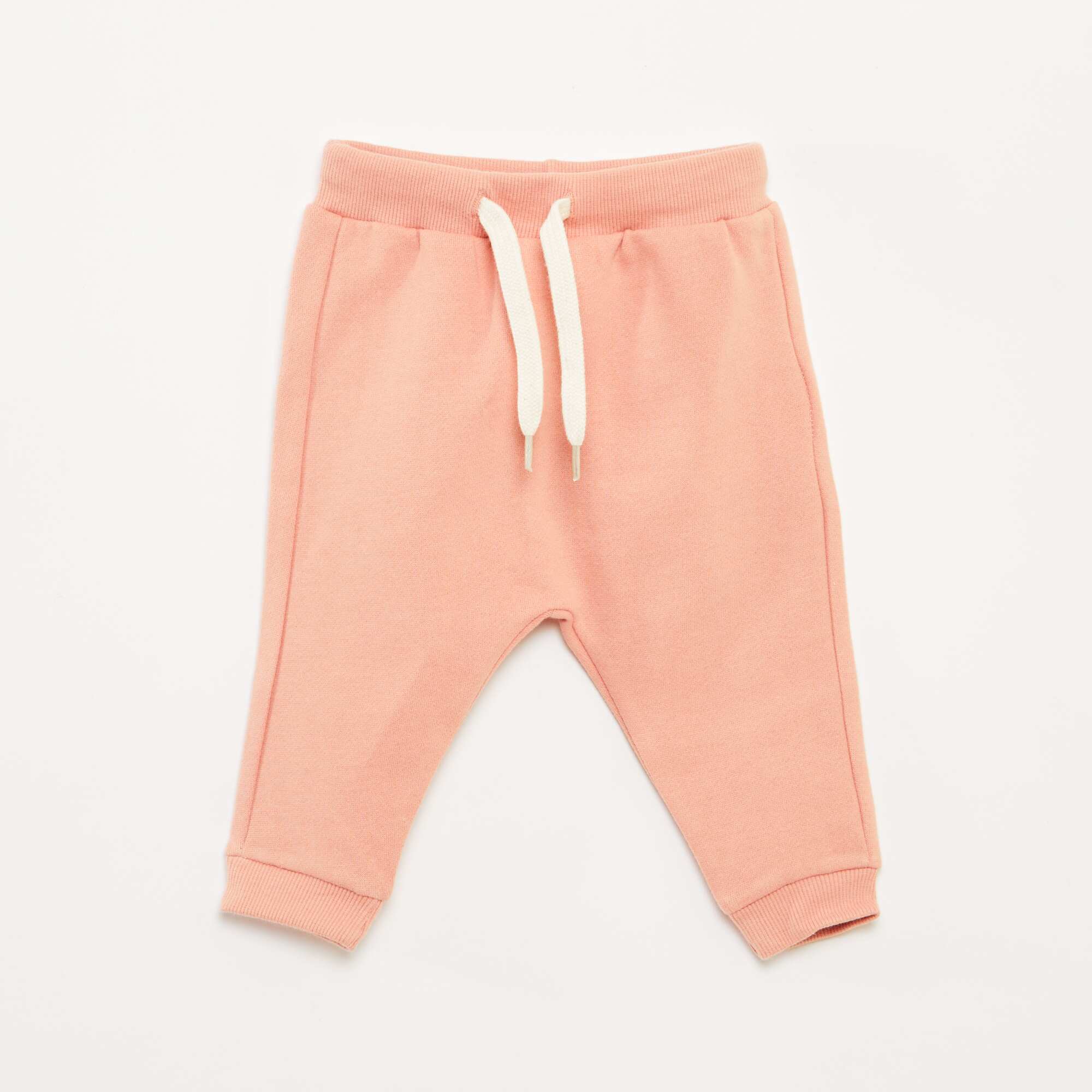 Sweatshirt fabric sweater + trousers set - 2-piece set PINK - Image 4