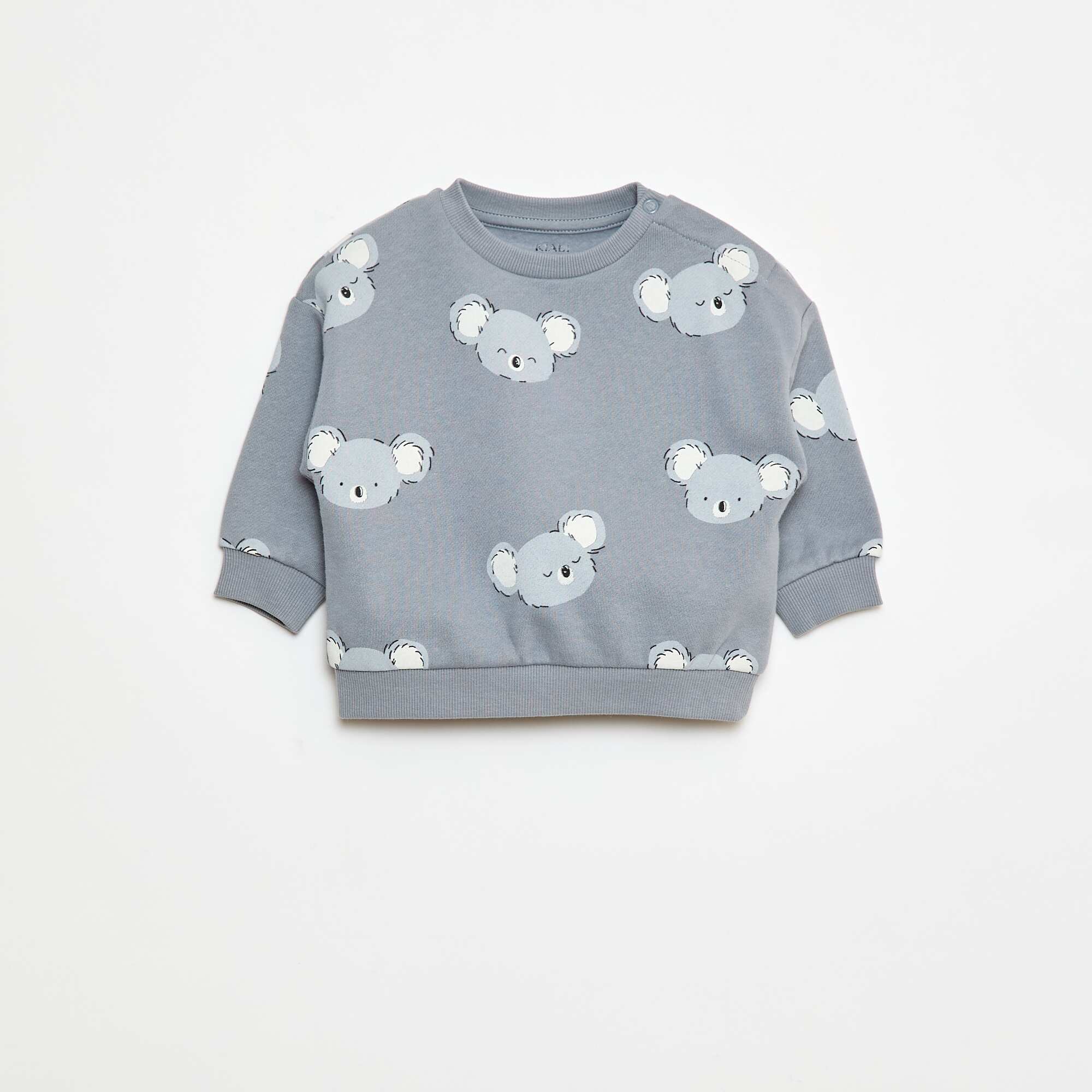 Sweatshirt & Joggers Set - 2 pieces GREY - Image 3