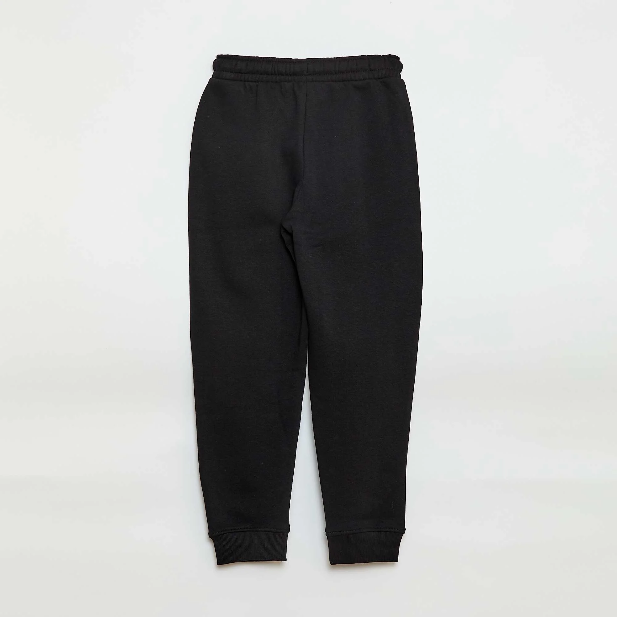 Sweatshirt + Jogging Pants Set - 2 Pieces BLACK - Image 6