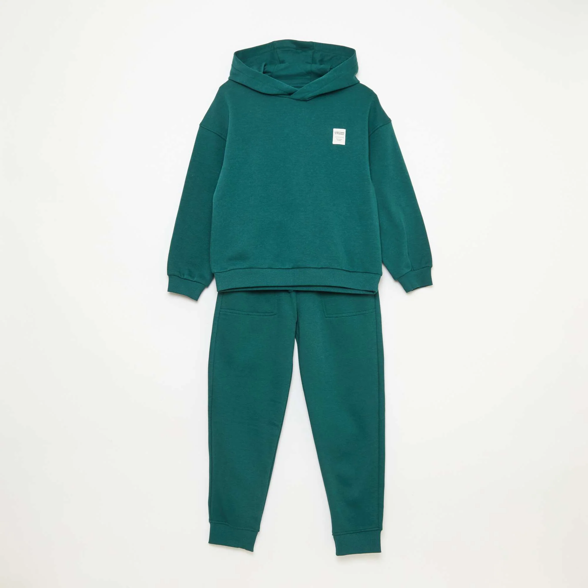 Sweatshirt + Jogging Pants Set - 2 Pieces GREEN