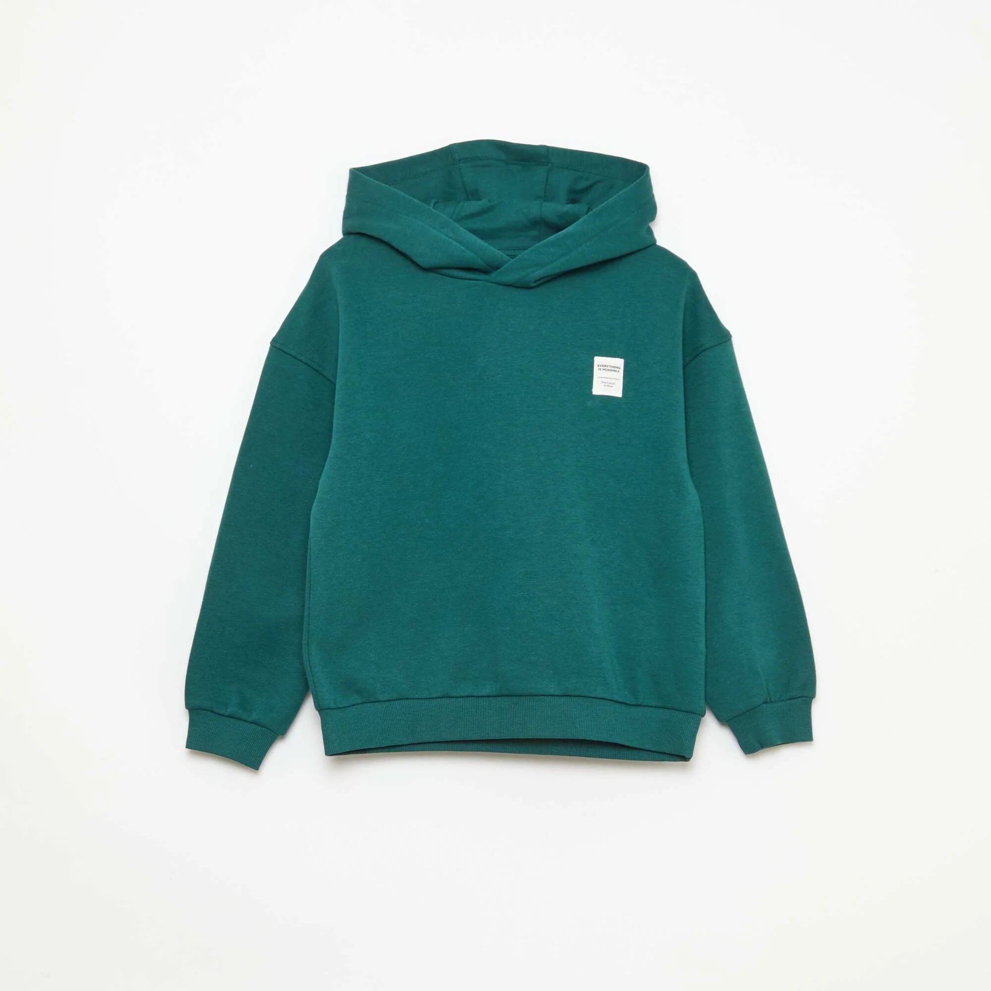 Sweatshirt + Jogging Pants Set - 2 Pieces GREEN - Image 3
