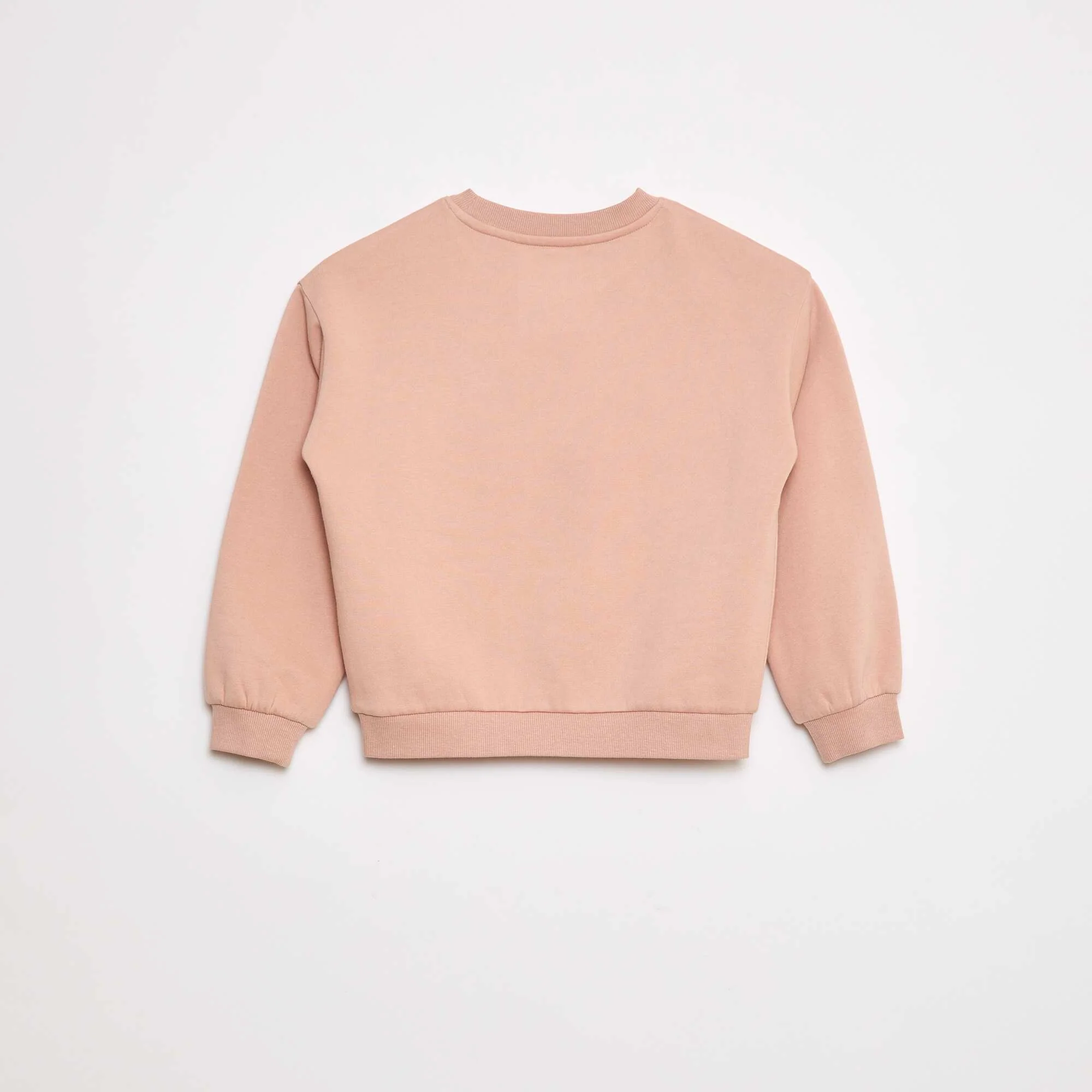 Sweatshirt with satin bow PINK - Image 4