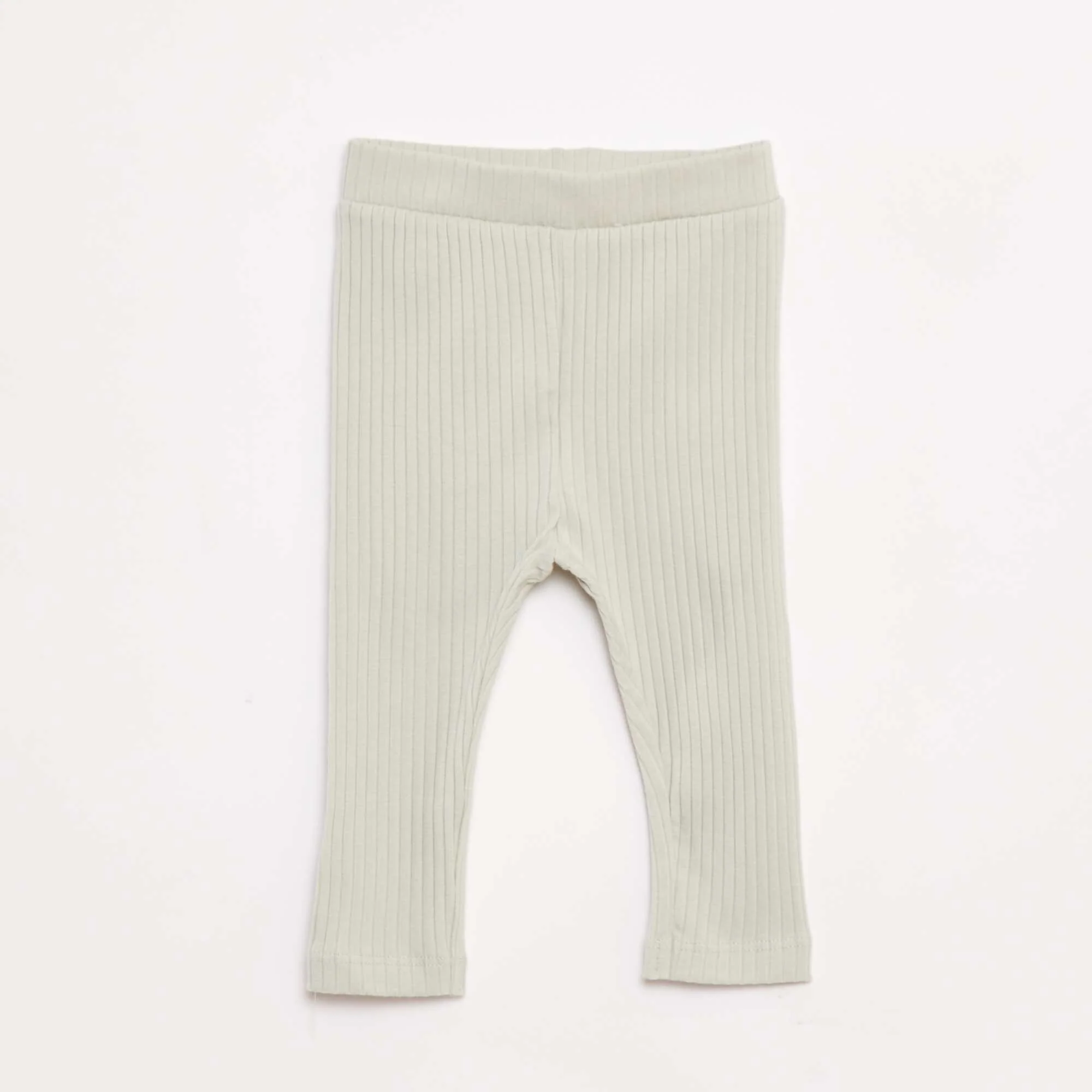 T-shirt + ribbed leggings set - 2-piece set BLUE - Image 5