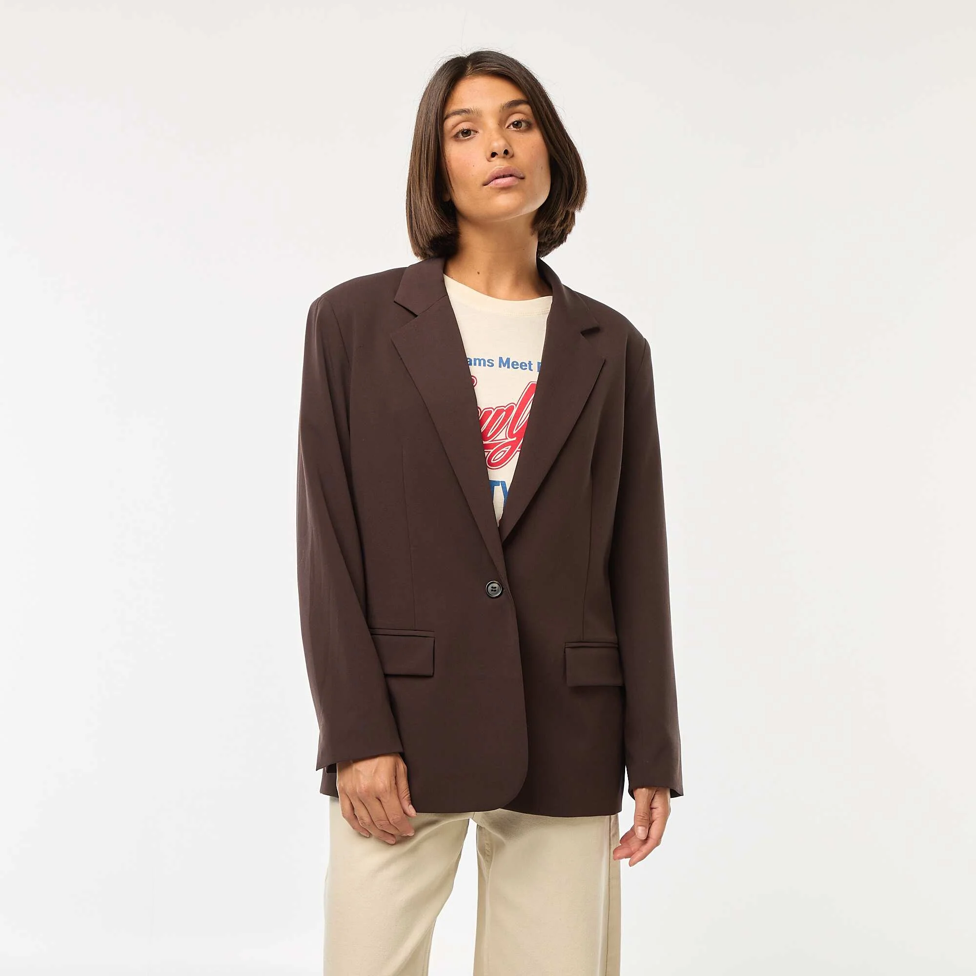 Tailored jacket BROWN - Image 3