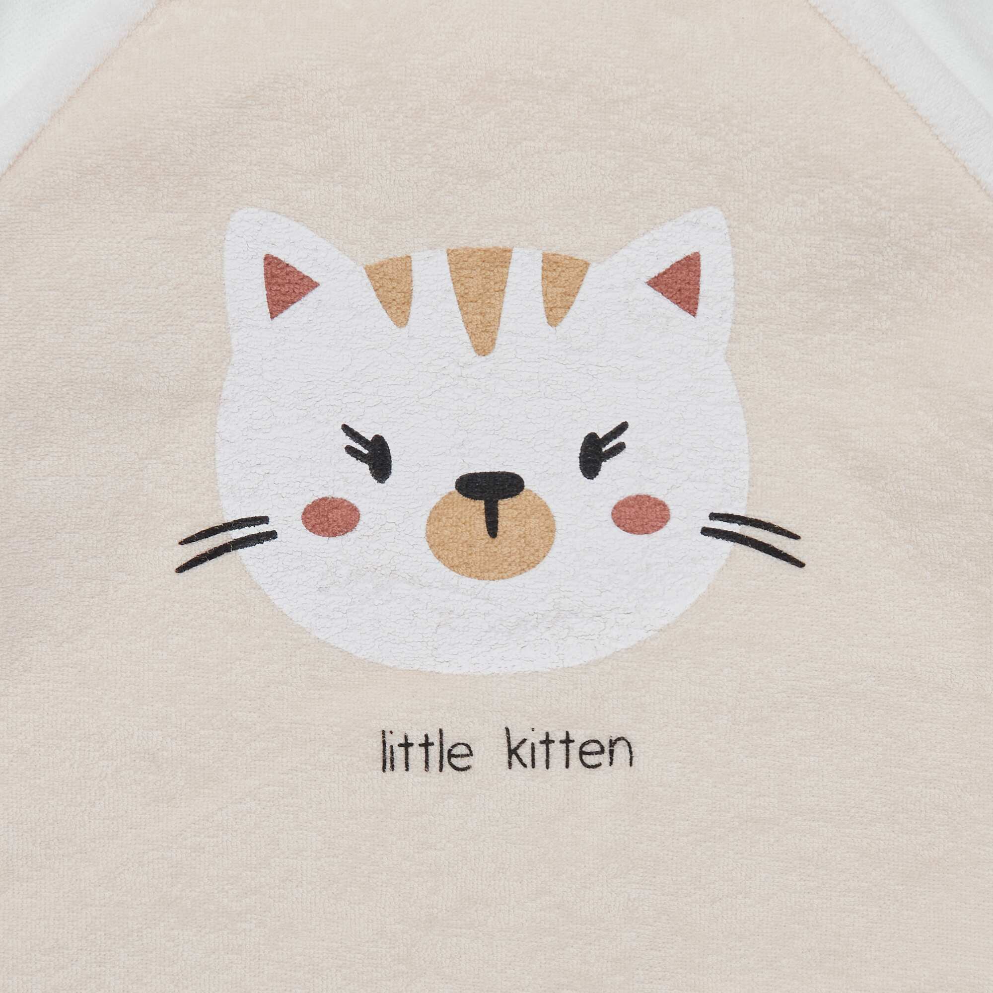 Terrycloth apron bib PINK - Image 3