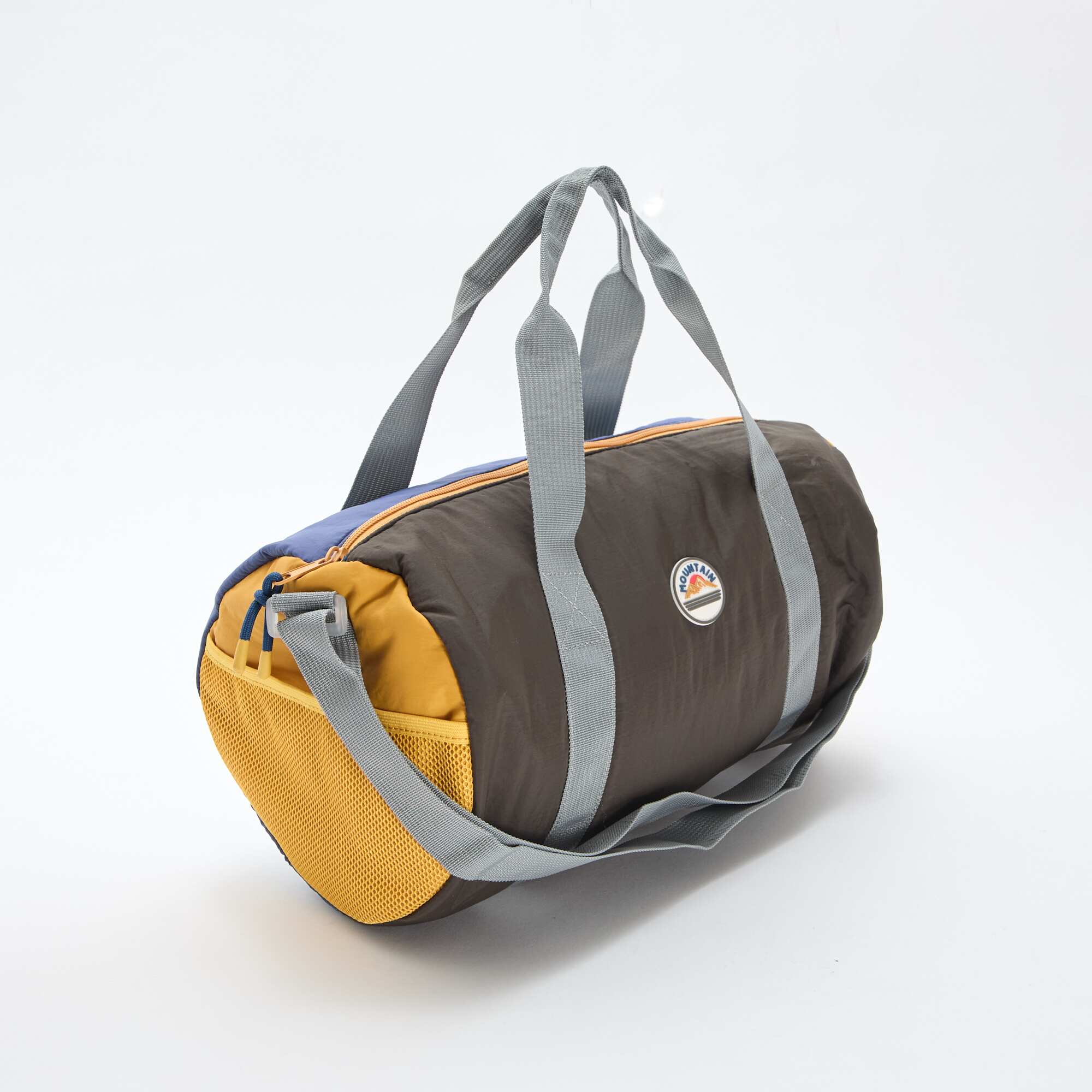 Three-tone duffle bag BLUE - Image 2