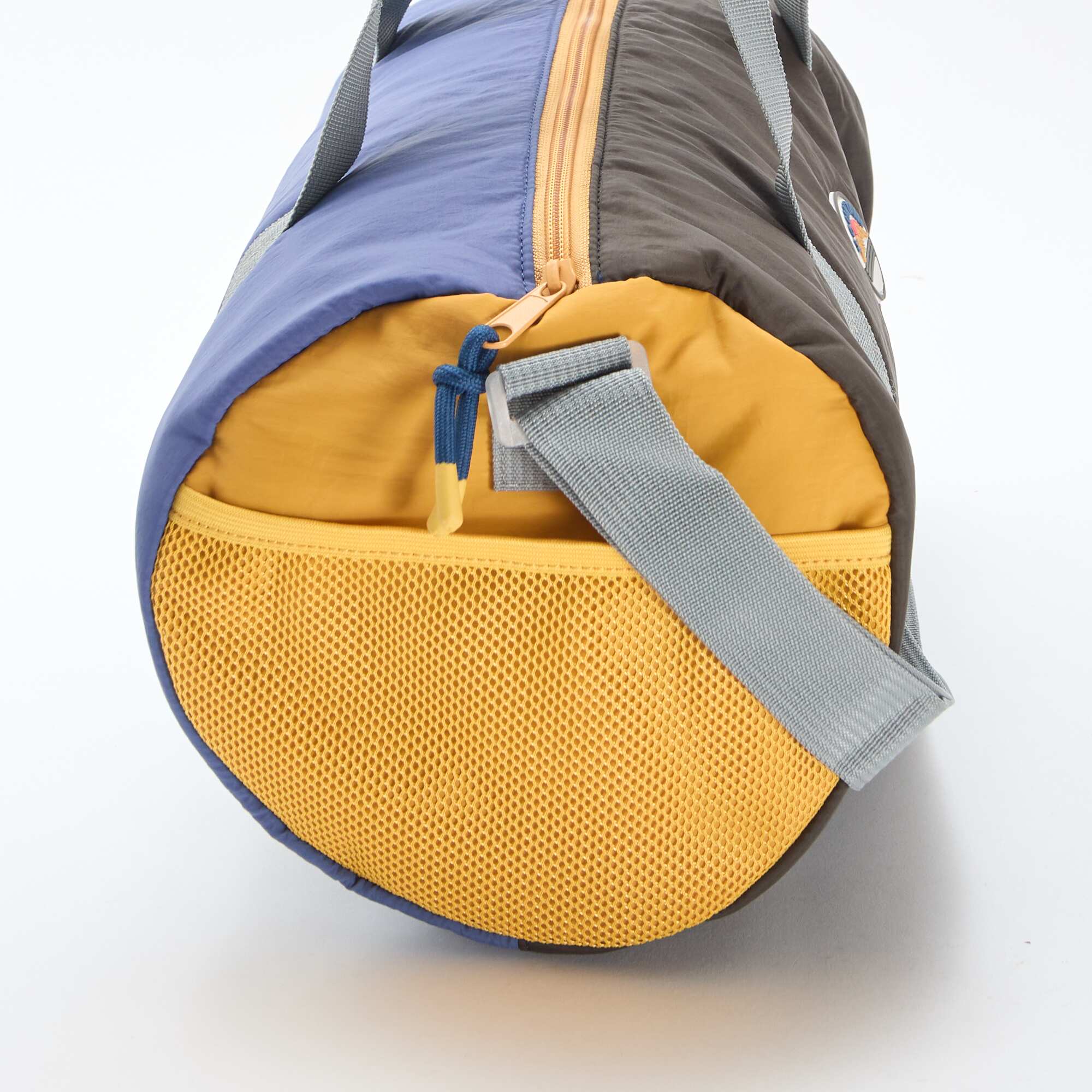 Three-tone duffle bag BLUE - Image 4