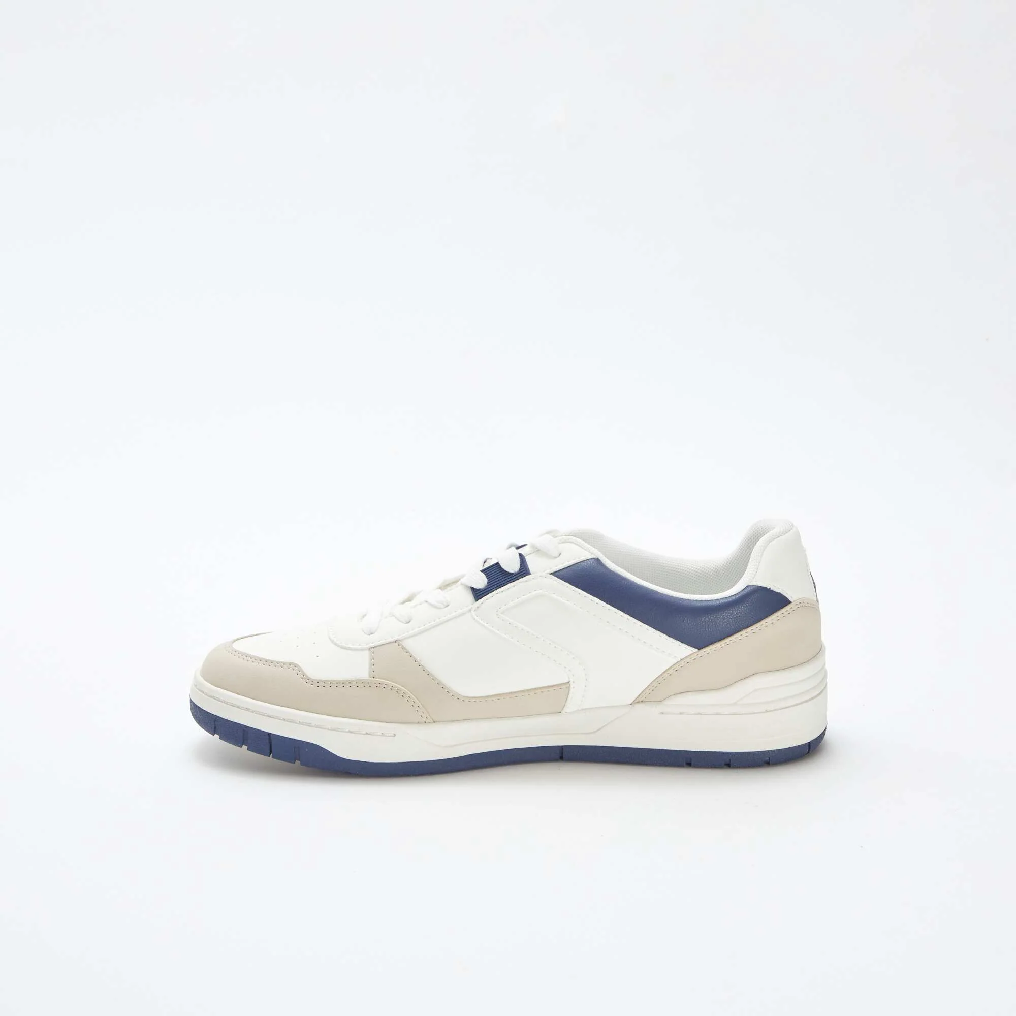 Three-tone running shoes BLUE - Image 4