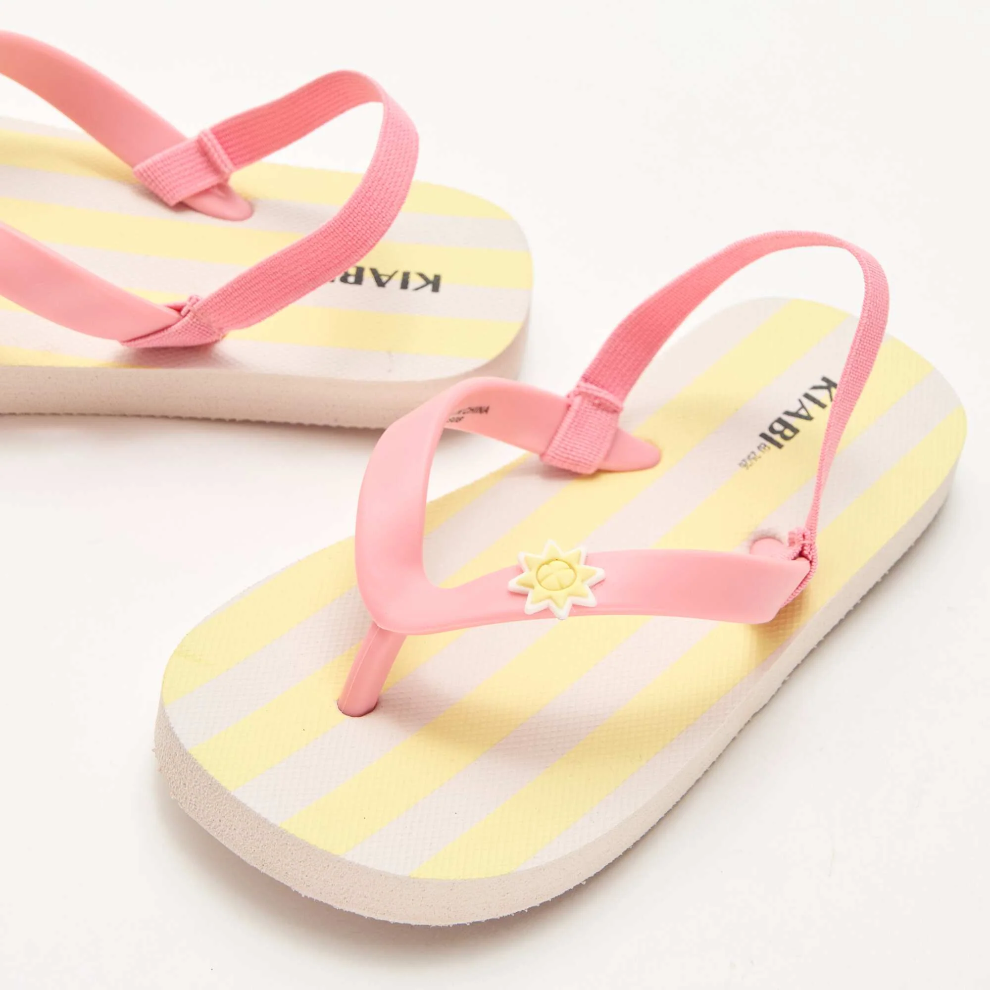 Toddler Flip-Flops YELLOW - Image 5