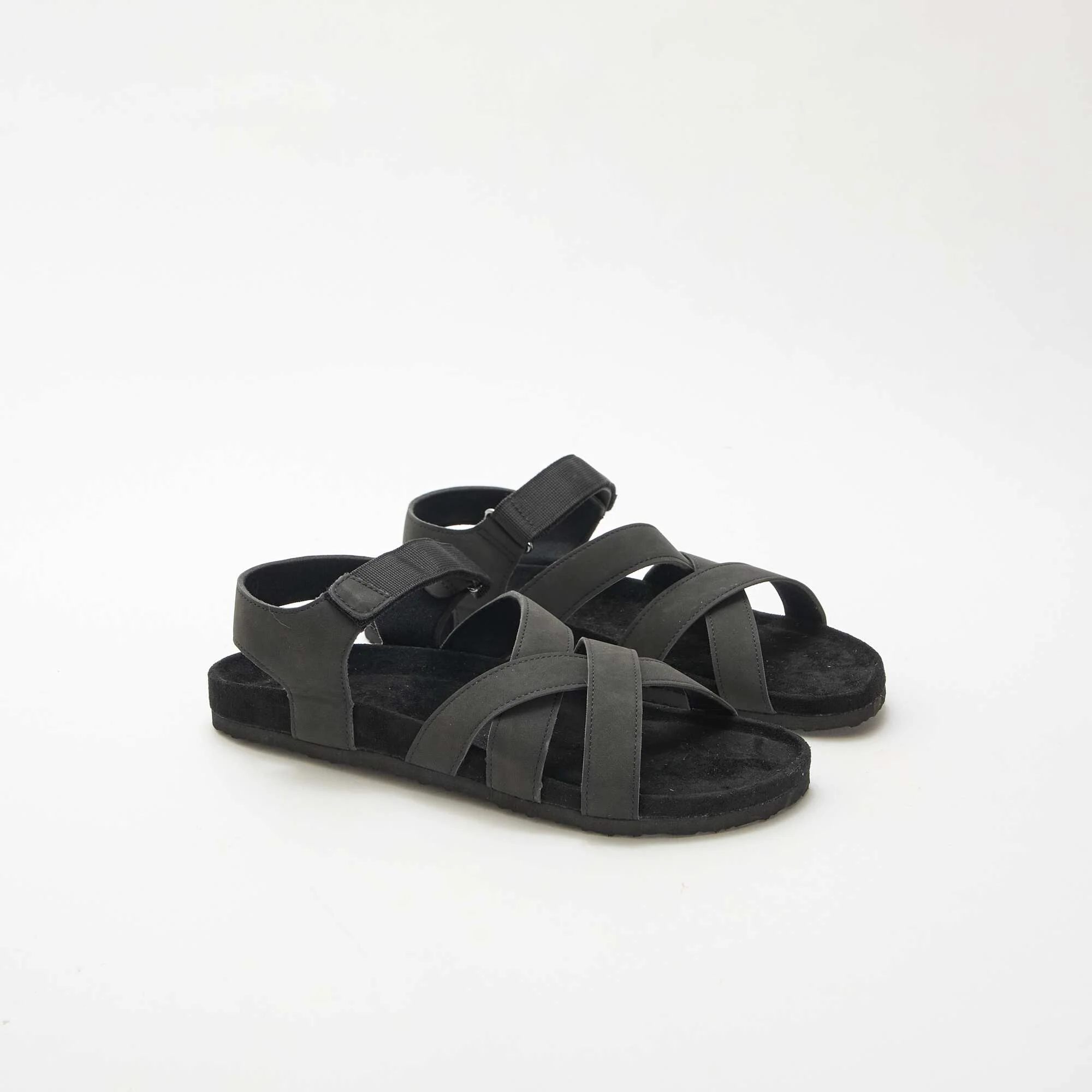 Trekking-Style Sandals BLACK