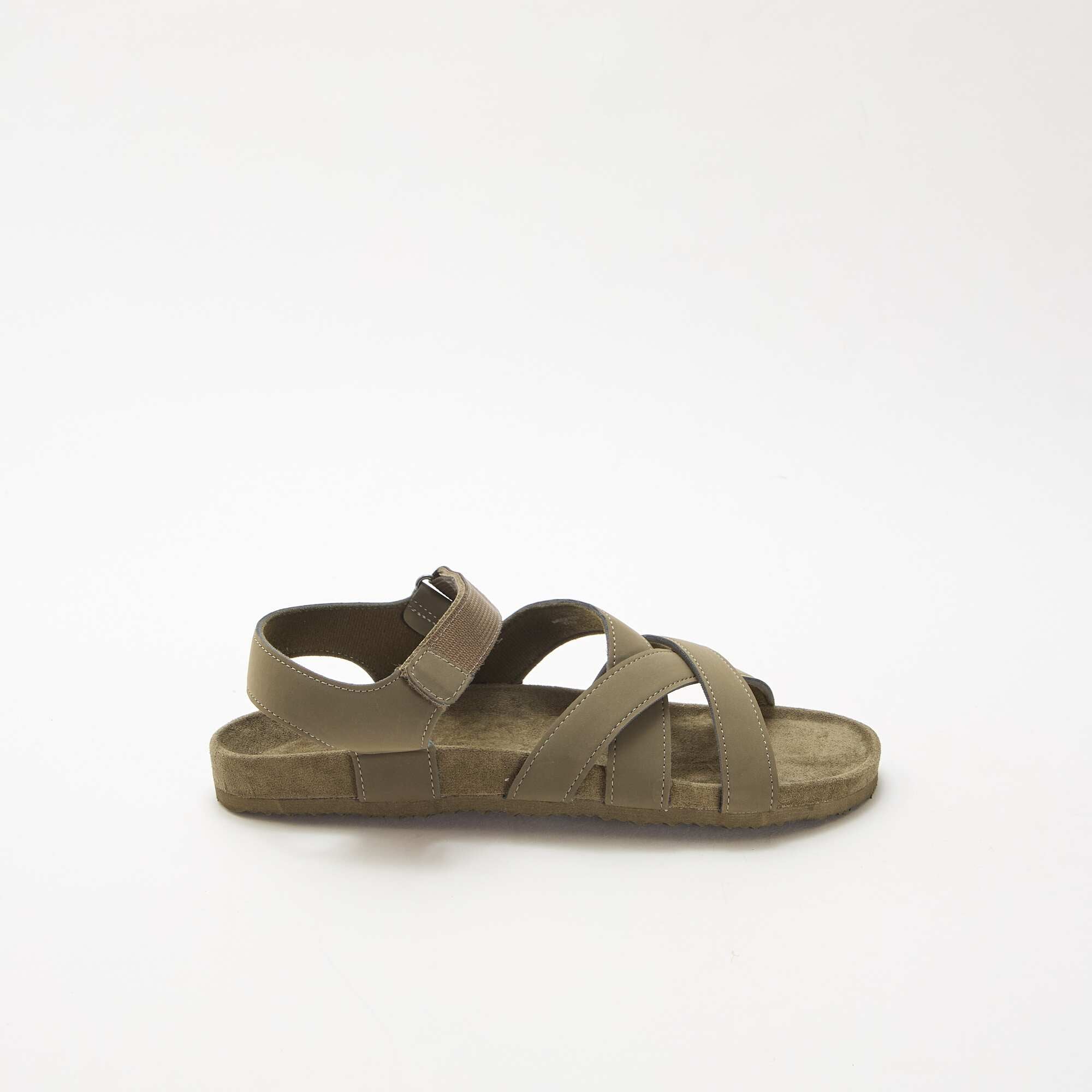 Trekking-Style Sandals KHAKI - Image 2